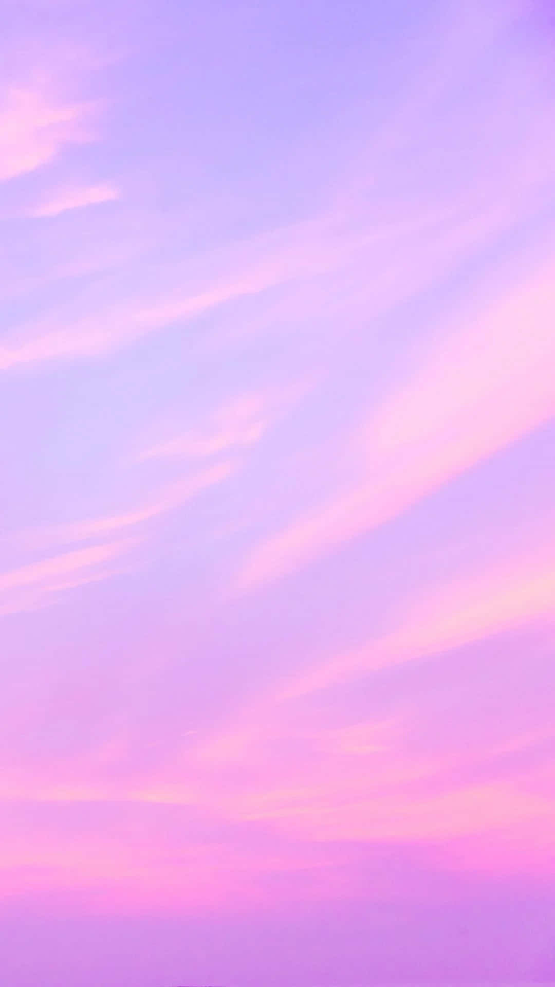 Fondo Estético Lavanda Pastel Púrpura con Nubes Retro Fondos de pantalla