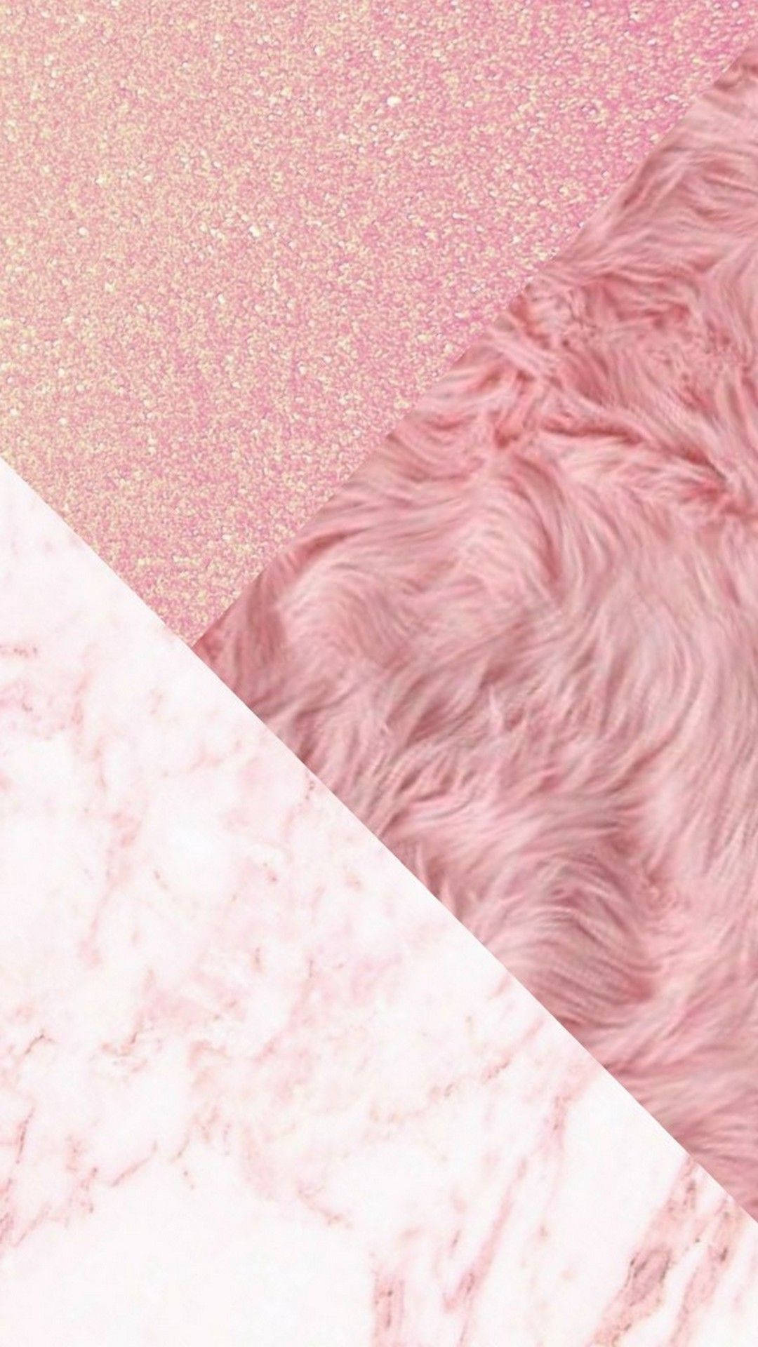 Fondo Estético Rosa Lindo Collage de Texturas Fondos de pantalla