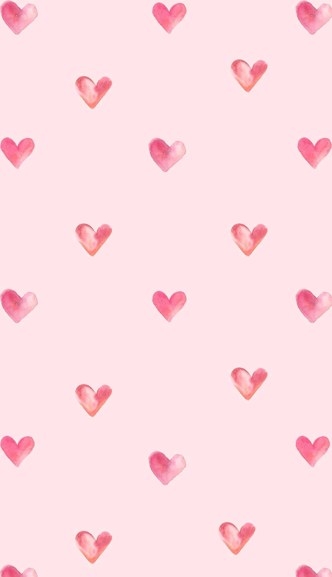 Fondo de San Valentín con Corazones Rosas Estéticos Fondos de pantalla