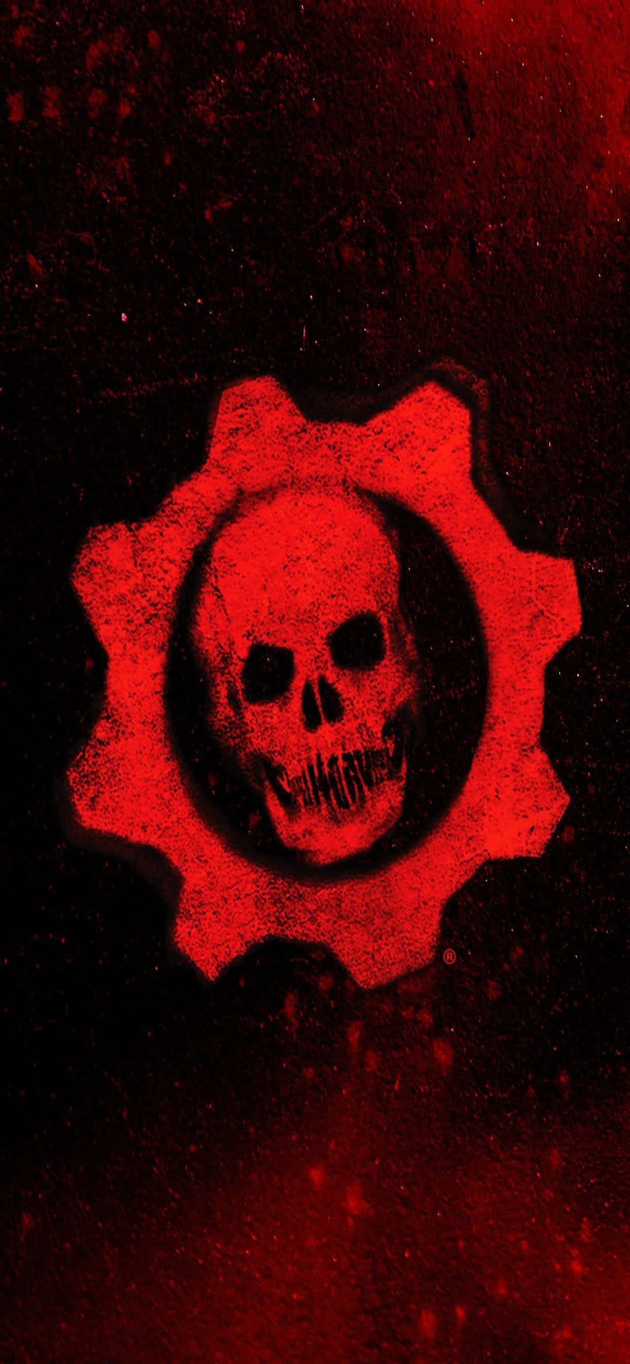 Fondo estético rojo de Gears of War 5 para iPhone XS Max Fondos de pantalla