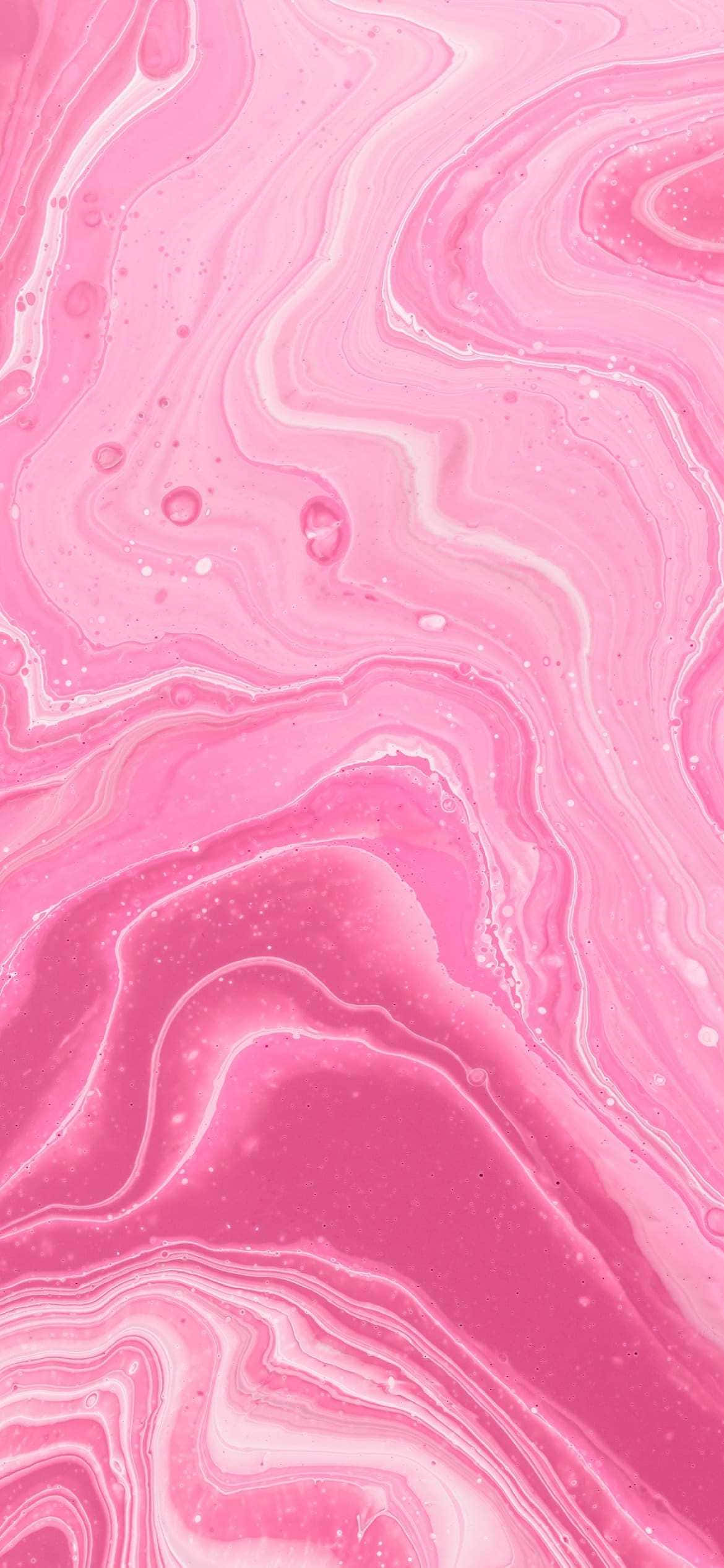 Fondo estético rosa de patrón de mármol remolino Fondos de pantalla