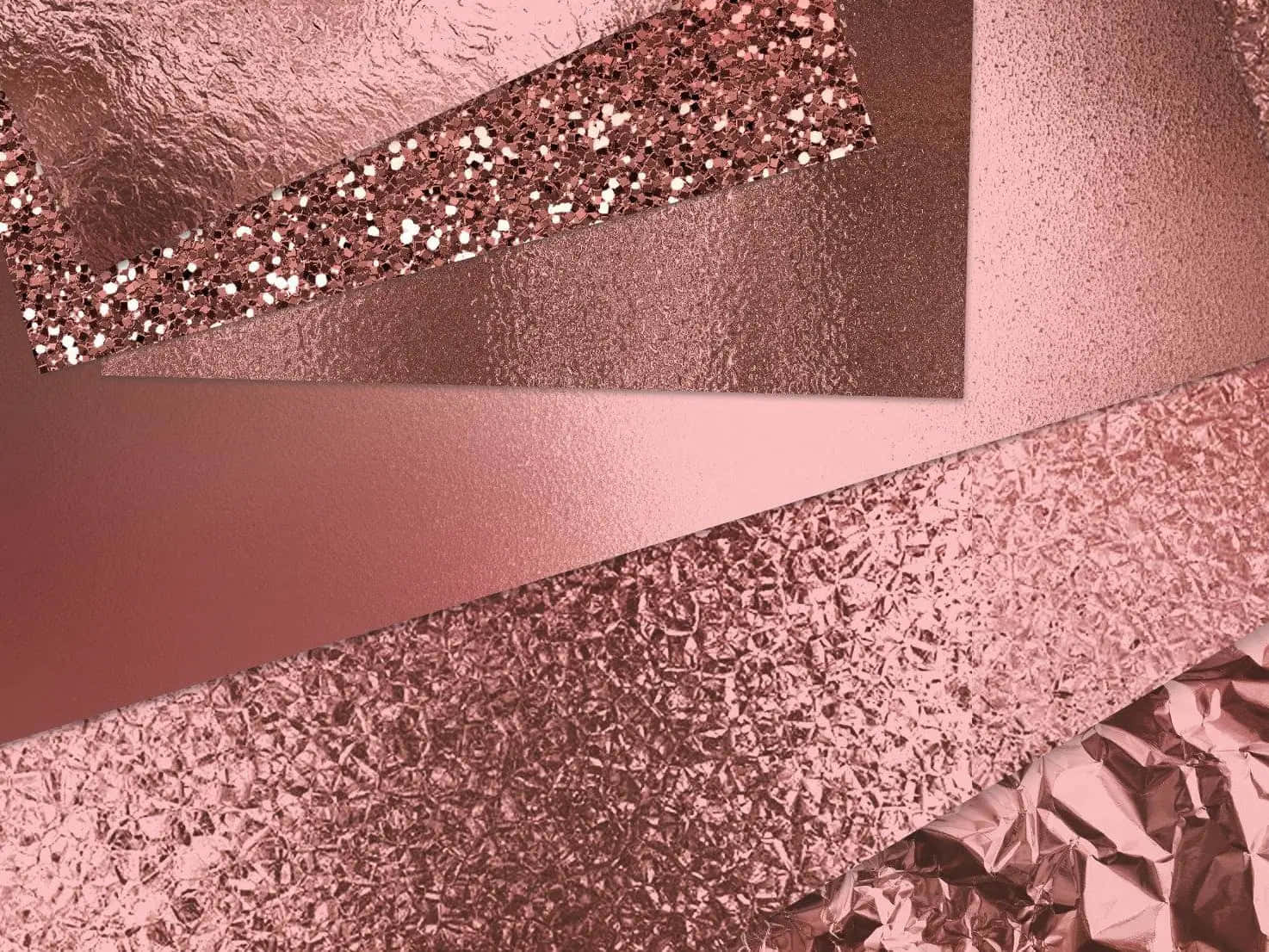 Fondo estético rosa dorado Fondos de pantalla
