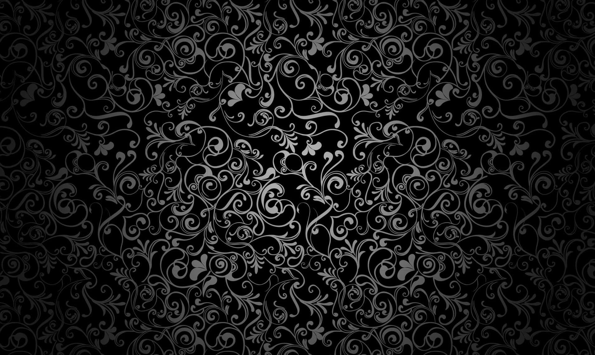 Fondo Floral Oscuro Encantador Fondos de pantalla