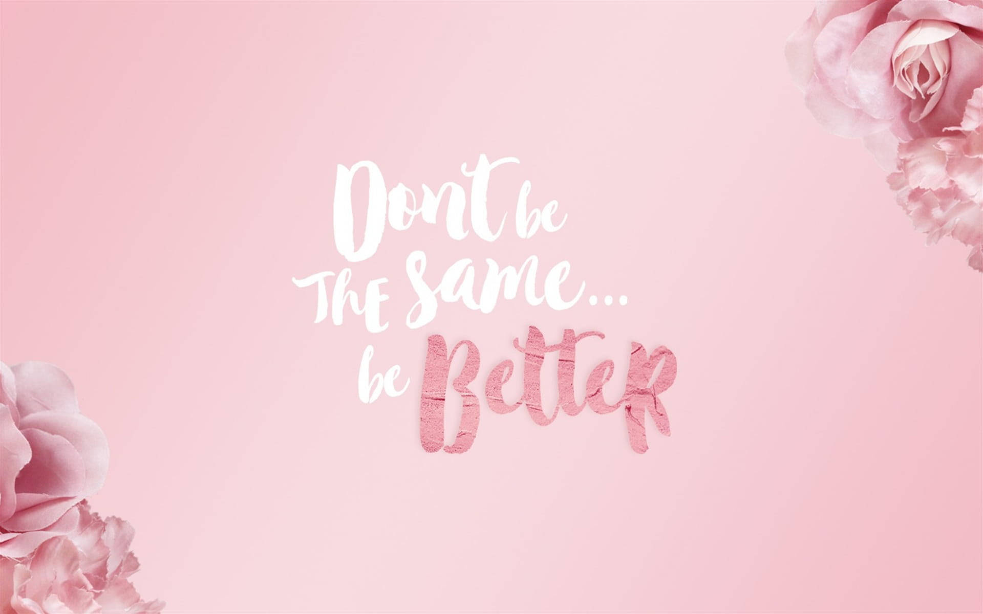 Fondo floral rosa estético e inspirador para laptop — Rosa aesthetic GIF Fondos de pantalla