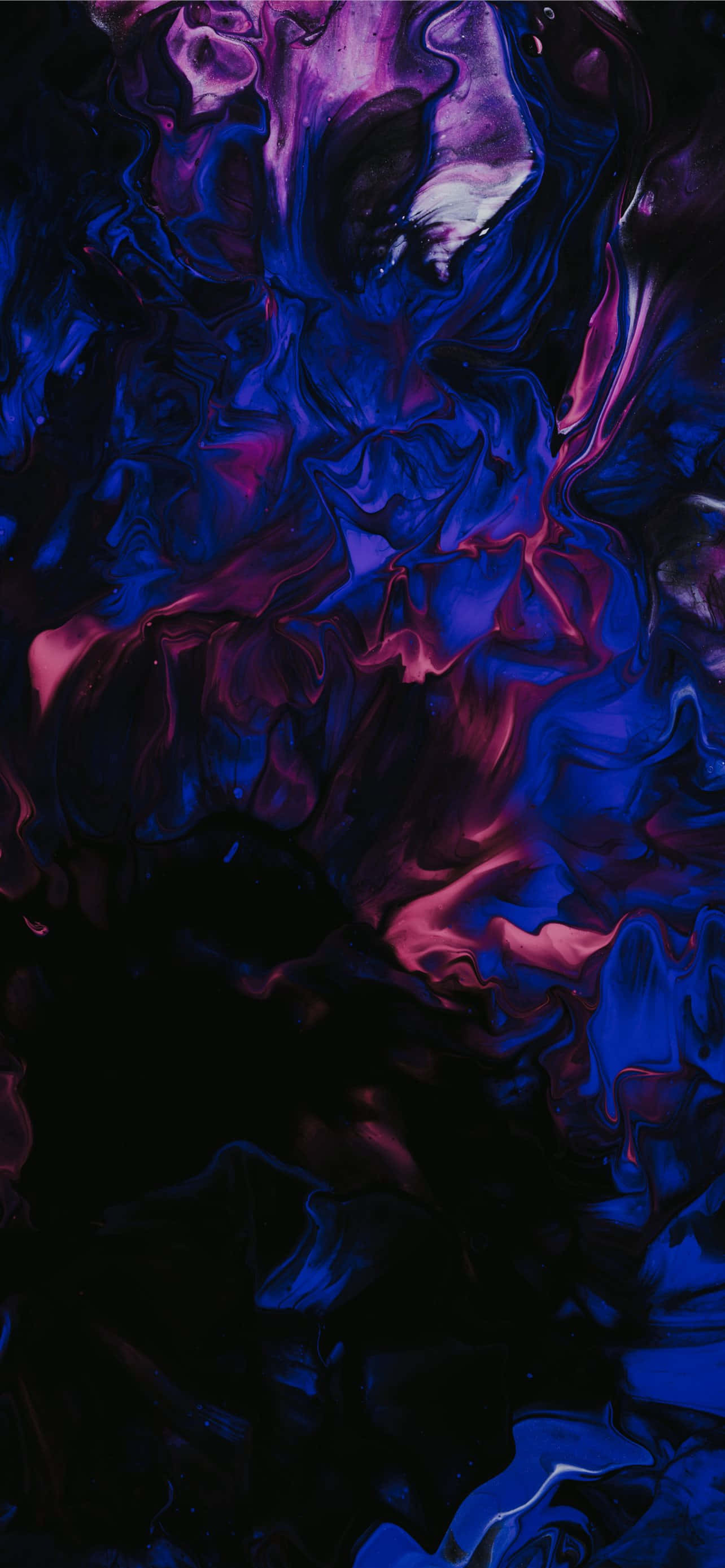 Fondo fluido púrpura y negro Fondos de pantalla