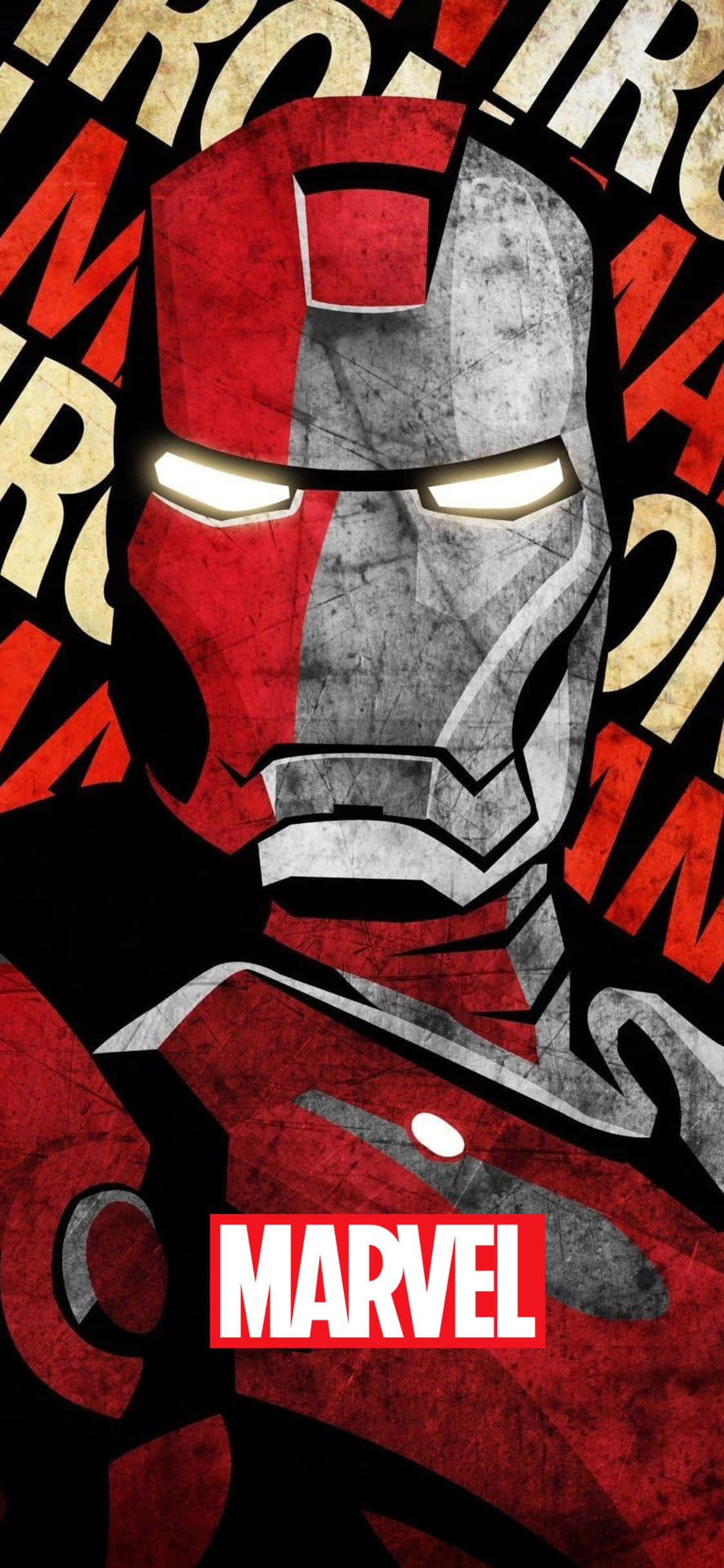 Fondo Gráfico de Iron Man para iPhone XS Marvel Fondos de pantalla