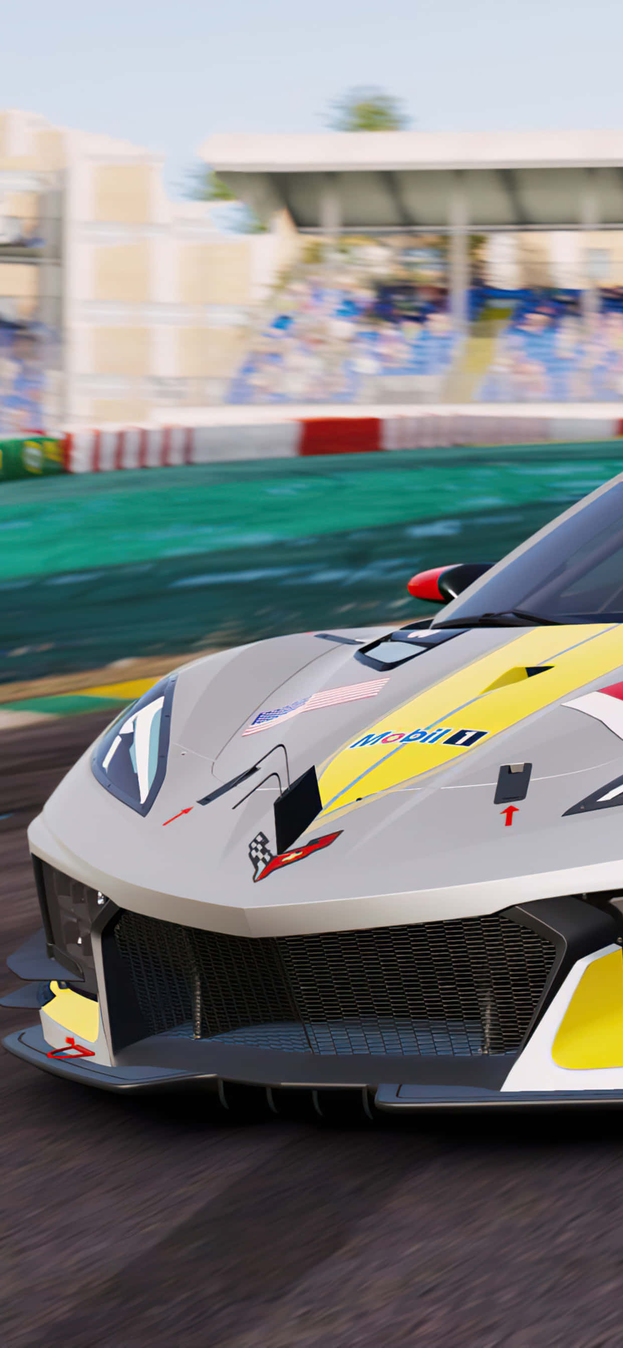 Fondo gris de Lamborghini V12 de Project Cars 2 para iPhone XS Max Fondos de pantalla