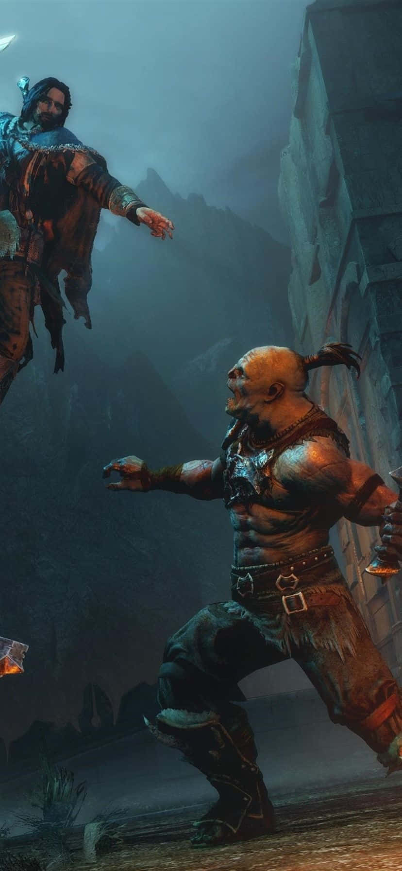Fondo HD de Salto de Ataque de Shadow of Mordor Fondos de pantalla