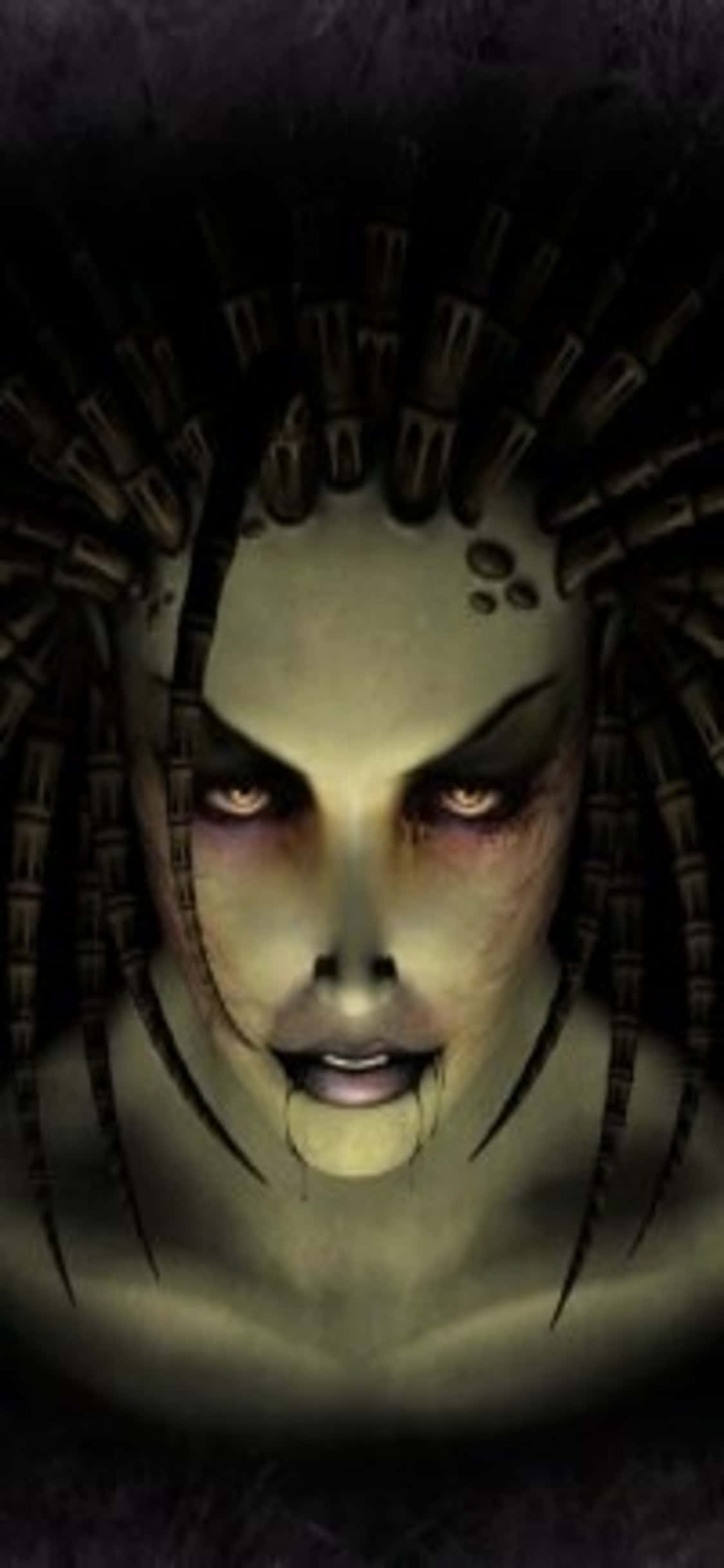 Fondo Impactante de StarCraft II para iPhone X Fondos de pantalla