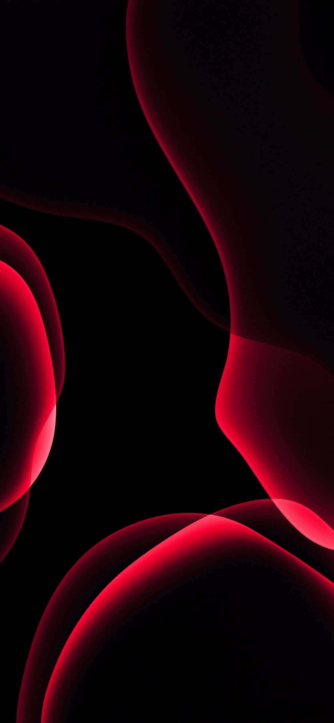 Fondo iOS 13 rojo y negro Fondos de pantalla