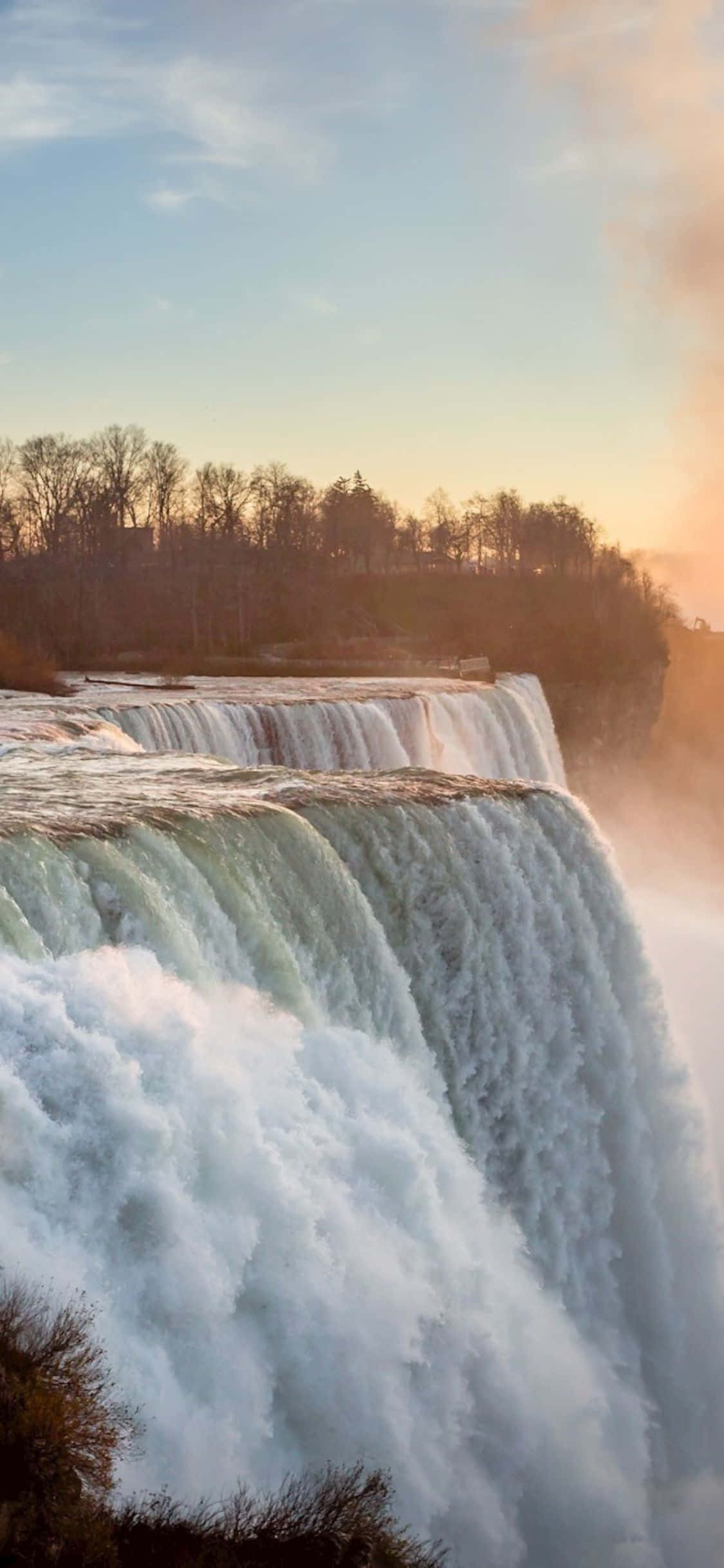 Fondo iPhone X Lugares Turísticos Cataratas del Niágara Fondos de pantalla