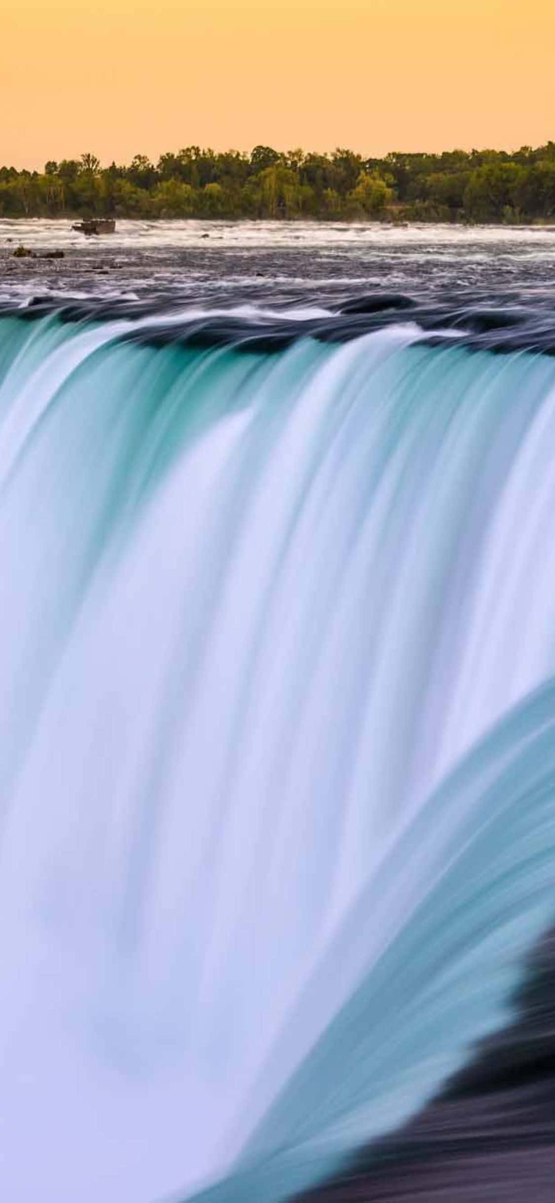 Fondo iPhone X Cataratas del Niágara Ontario Canadá Fondos de pantalla