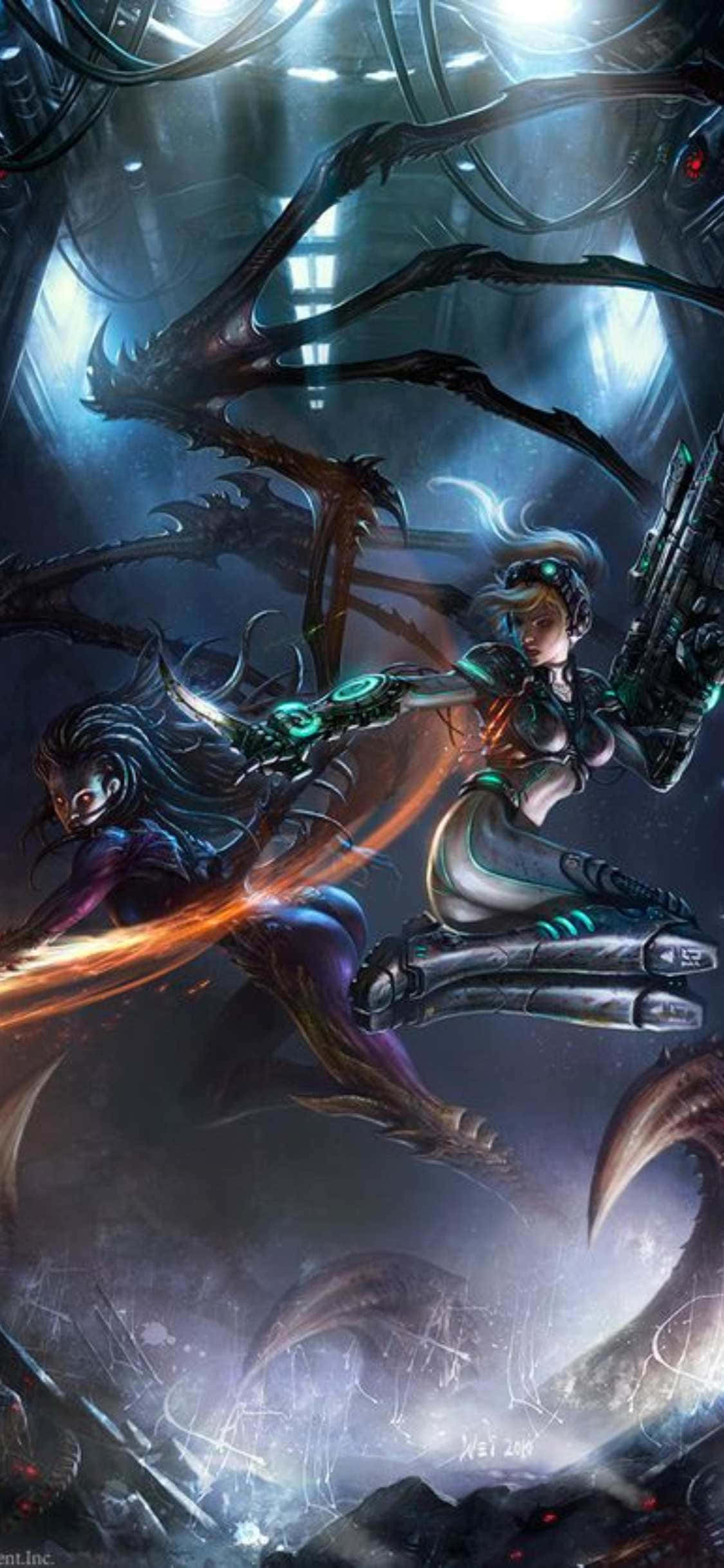 Fondo iPhone X de Starcraft II Sarah Nova Fondos de pantalla