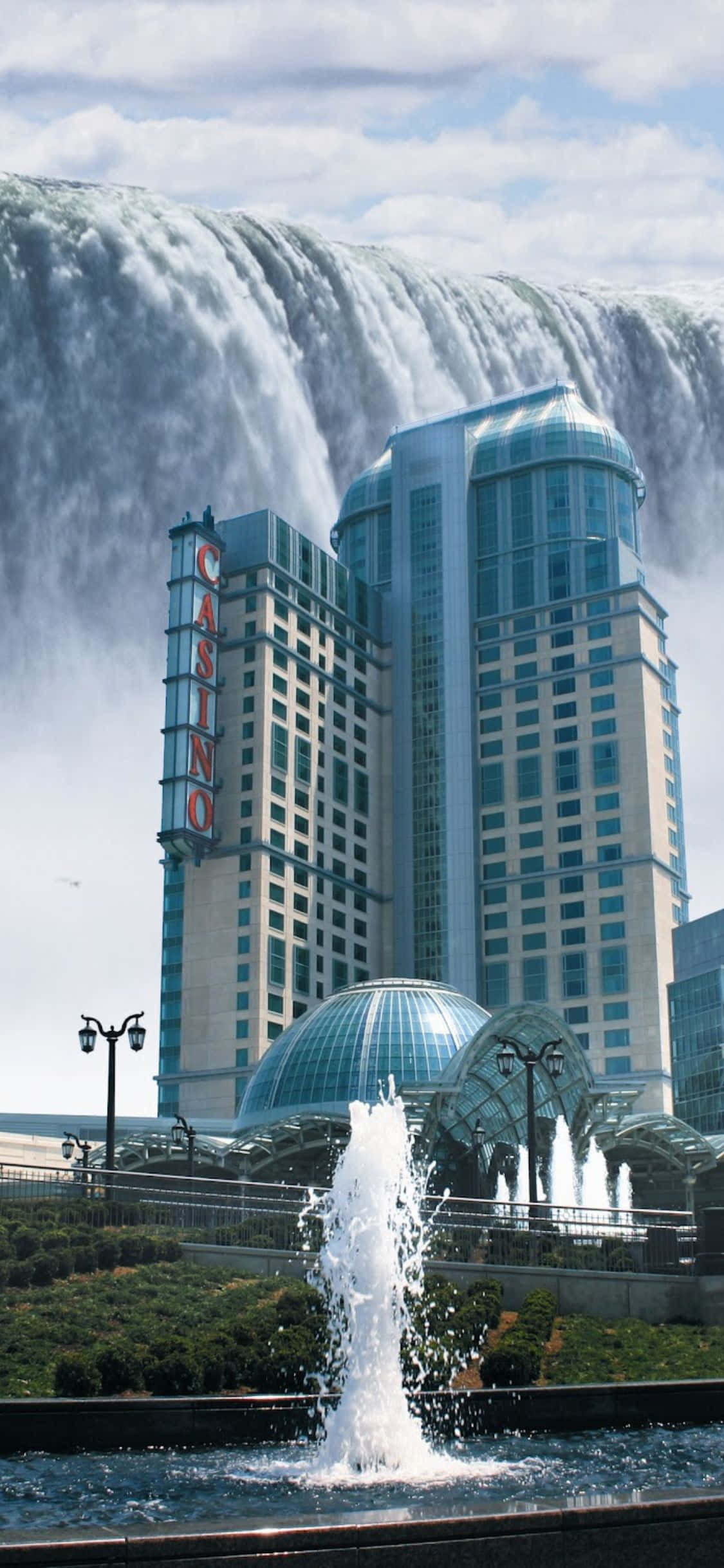 Fondo iPhone X Fallsview Casino Resort Cataratas del Niágara Fondos de pantalla