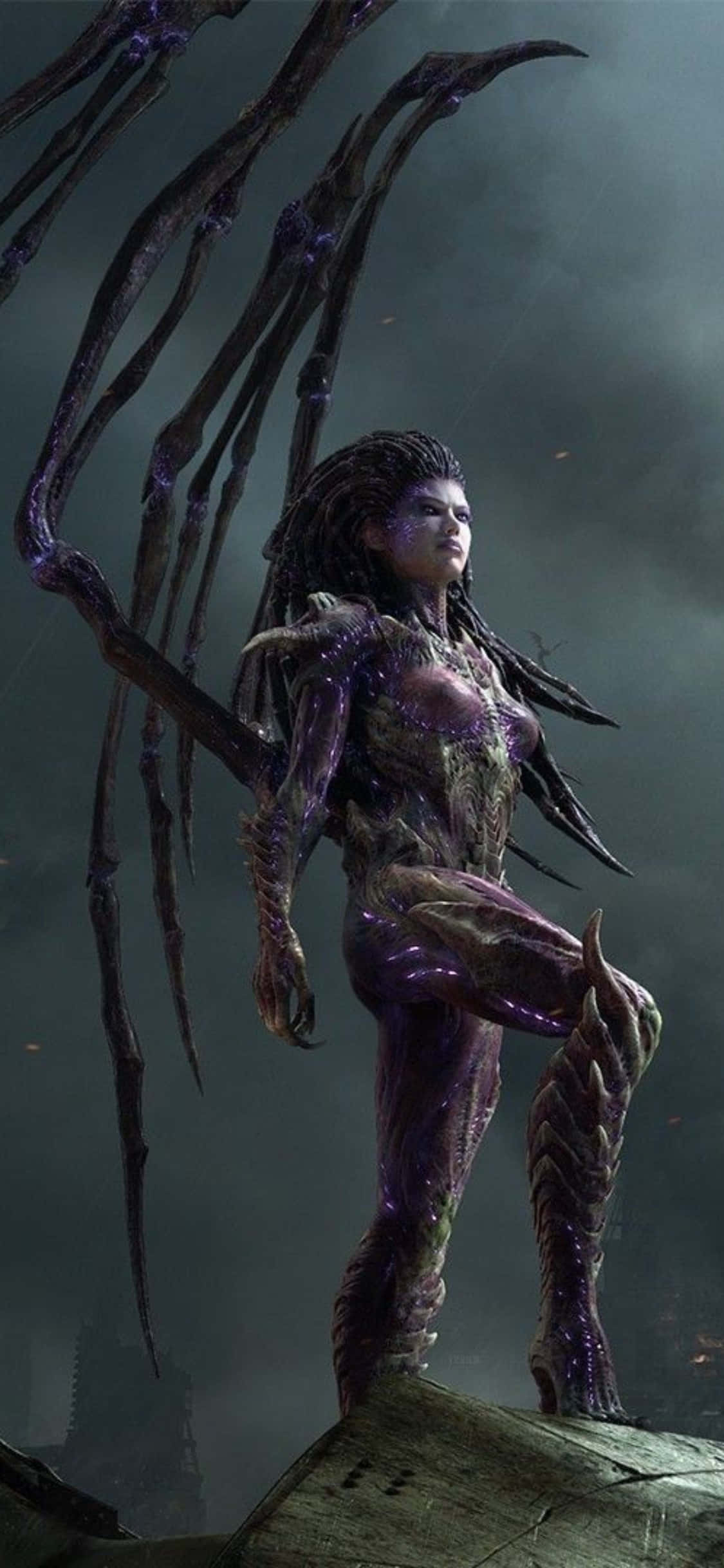 Fondo iPhone X Starcraft Ii Cielo Gris Fondos de pantalla