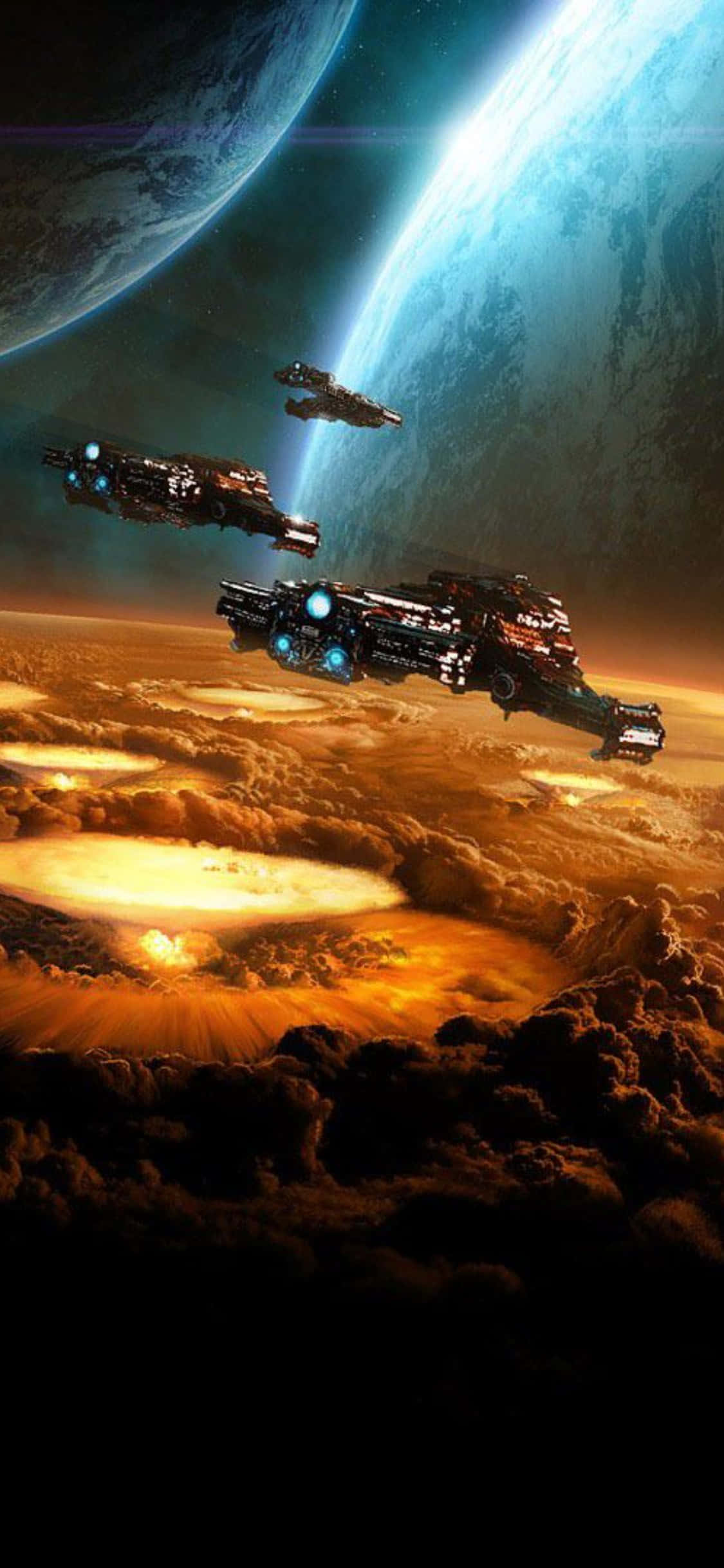 Fondo iPhone X Starcraft Ii Planeta Fondos de pantalla
