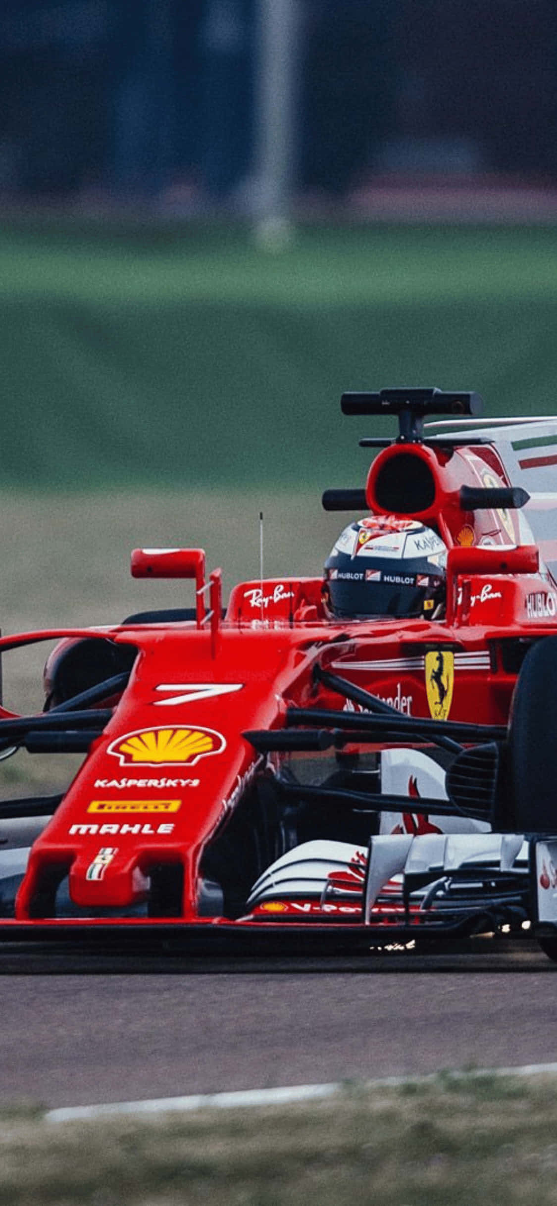 Fondo iPhone Xs F1 2018 Pista de Carreras al Aire Libre Fondos de pantalla