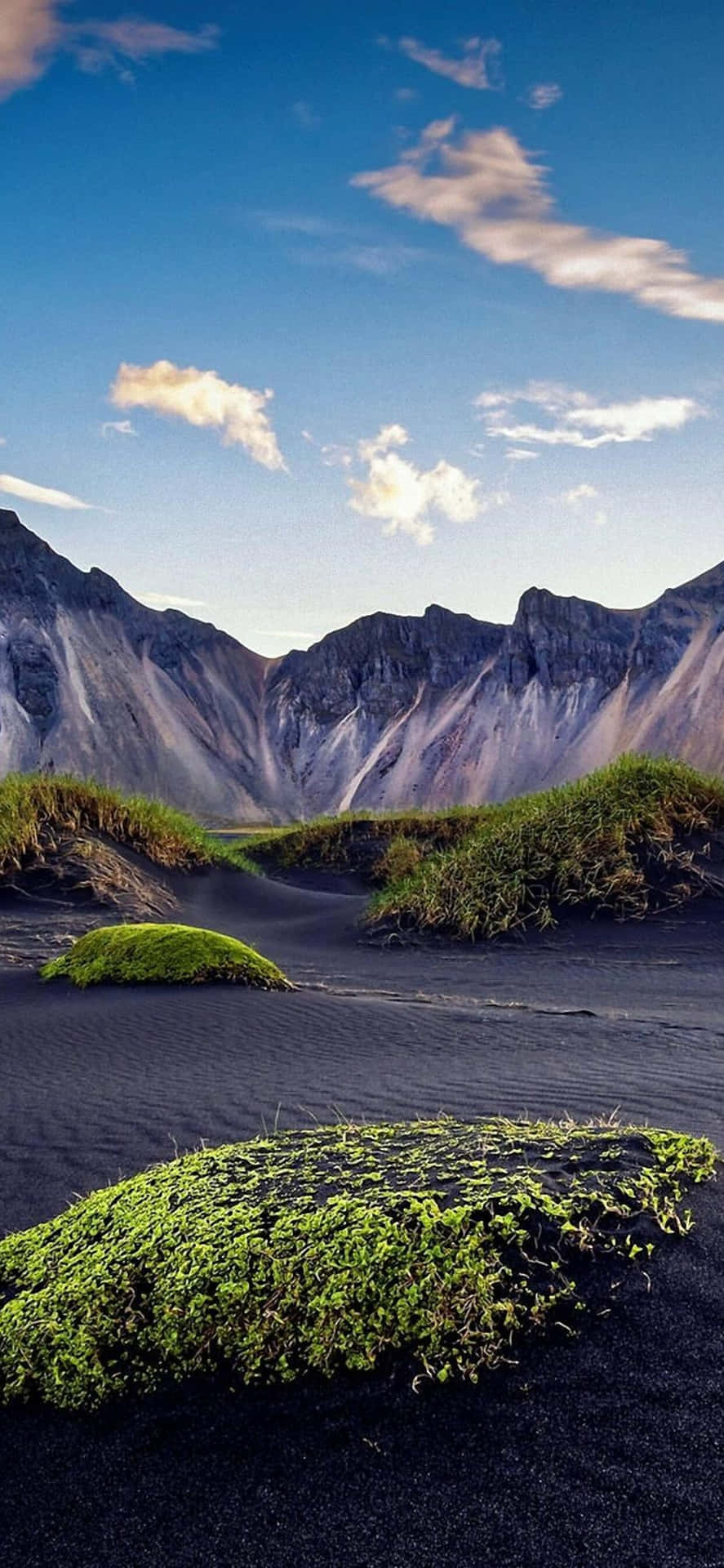 Fondo iPhone Xs Max Apple Montañas Grises Fondos de pantalla