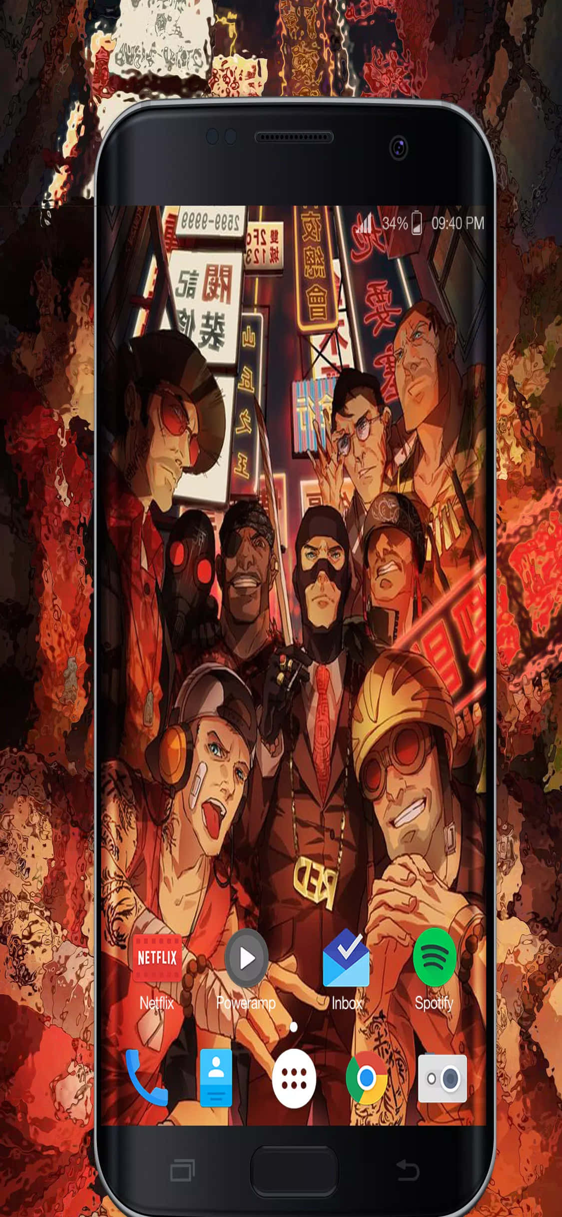 Fondo iPhone Xs TF2 Pantalla Android del Equipo Rojo Fondos de pantalla