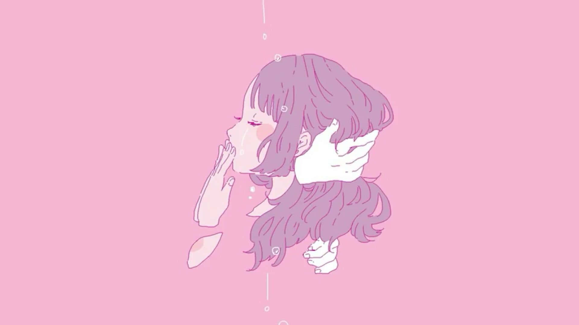 Fondo Kawaii Rosa Lindo Fondos de pantalla