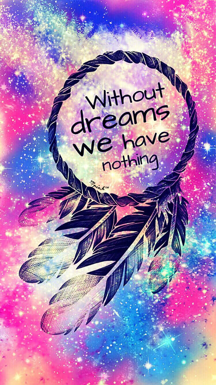 Fondo Lindo con Cita de Sarah McDonald sobre Sueños Fondos de pantalla