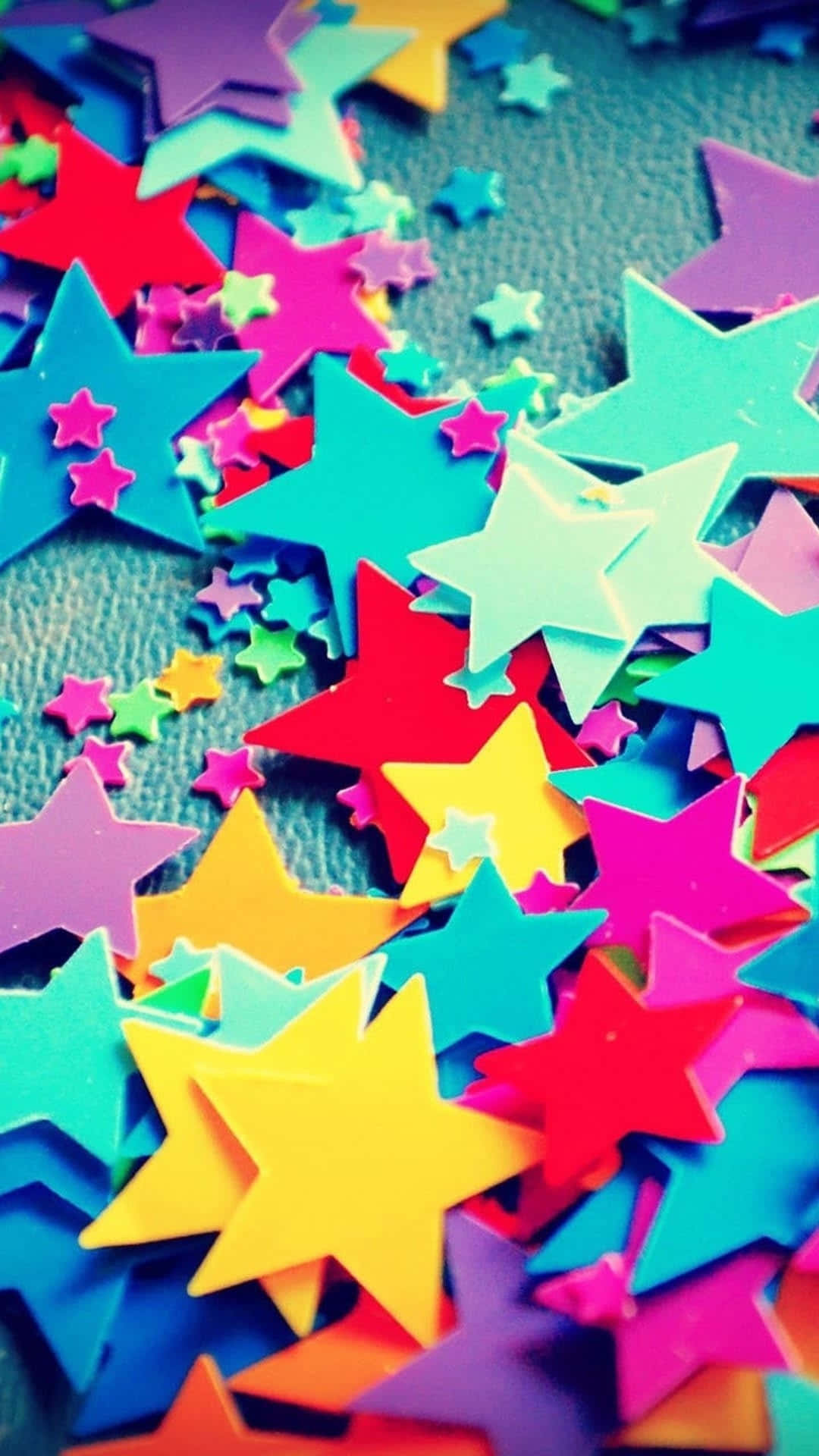 Fondo Lindo con Estrellas de Colores Fondos de pantalla