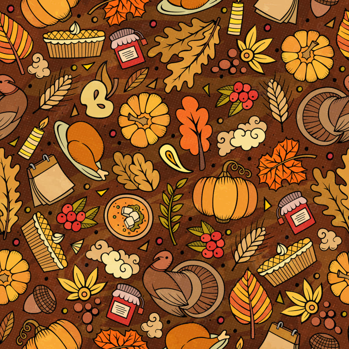 Fondo lindo de Acción de Gracias Fondos de pantalla