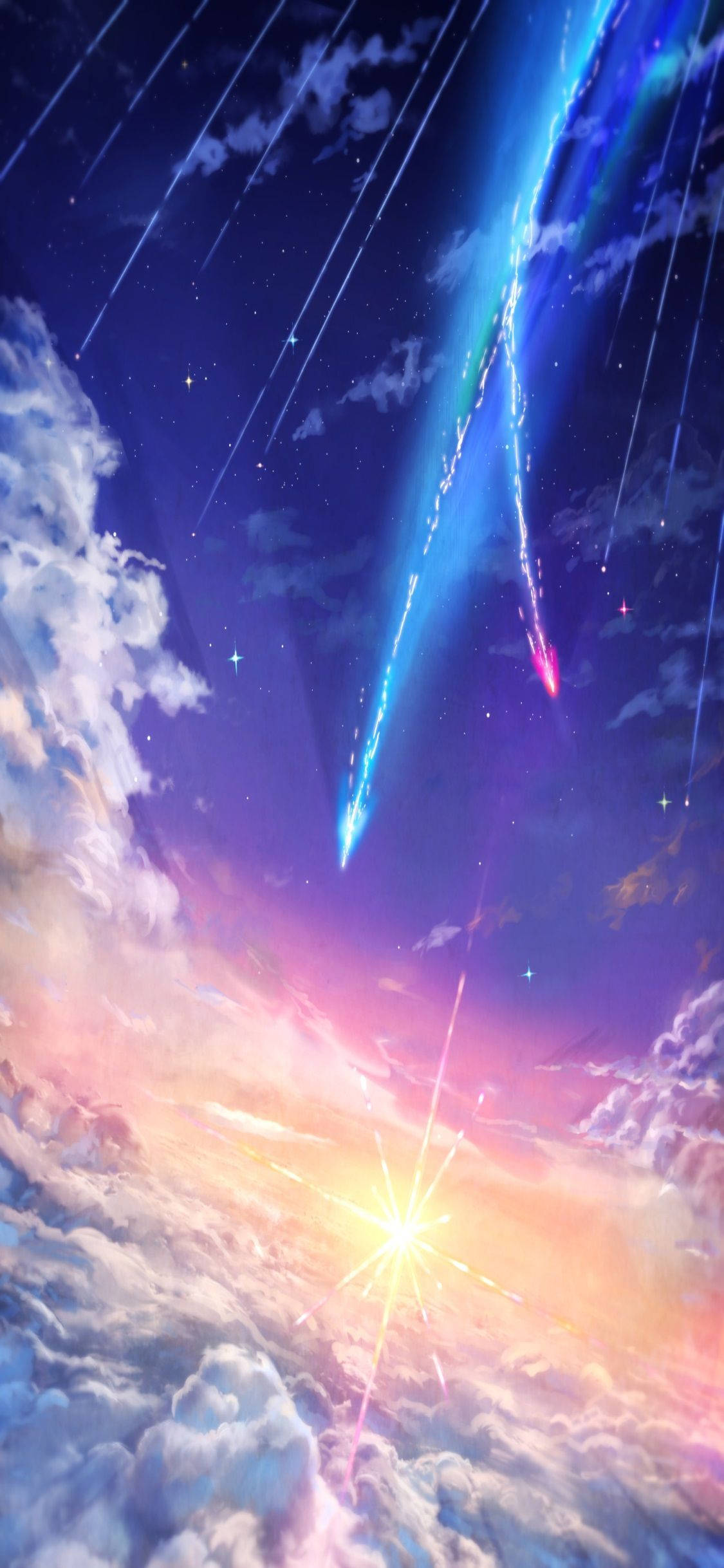 Fondo Mágico de Kimi No Na Wa para Teléfono Fondos de pantalla