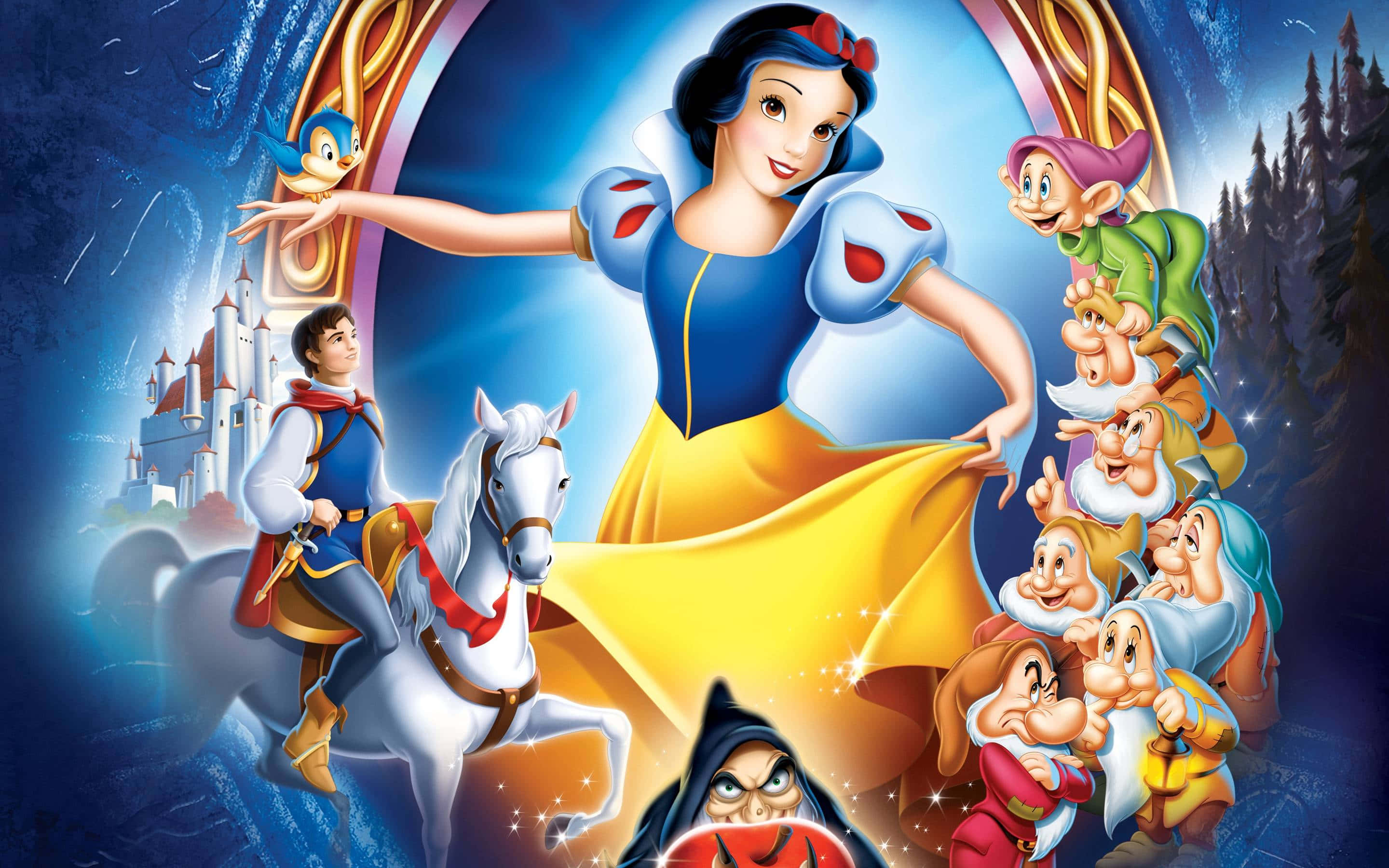Fondo Mágico de Disney para Navidad Fondos de pantalla