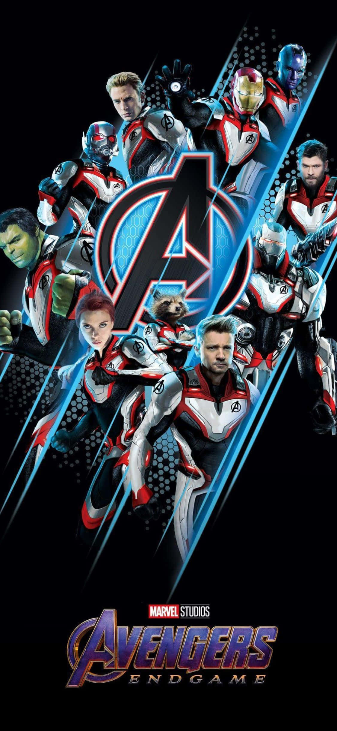 Fondo Marvel de Héroes con Traje Cuántico para iPhone XS Fondos de pantalla