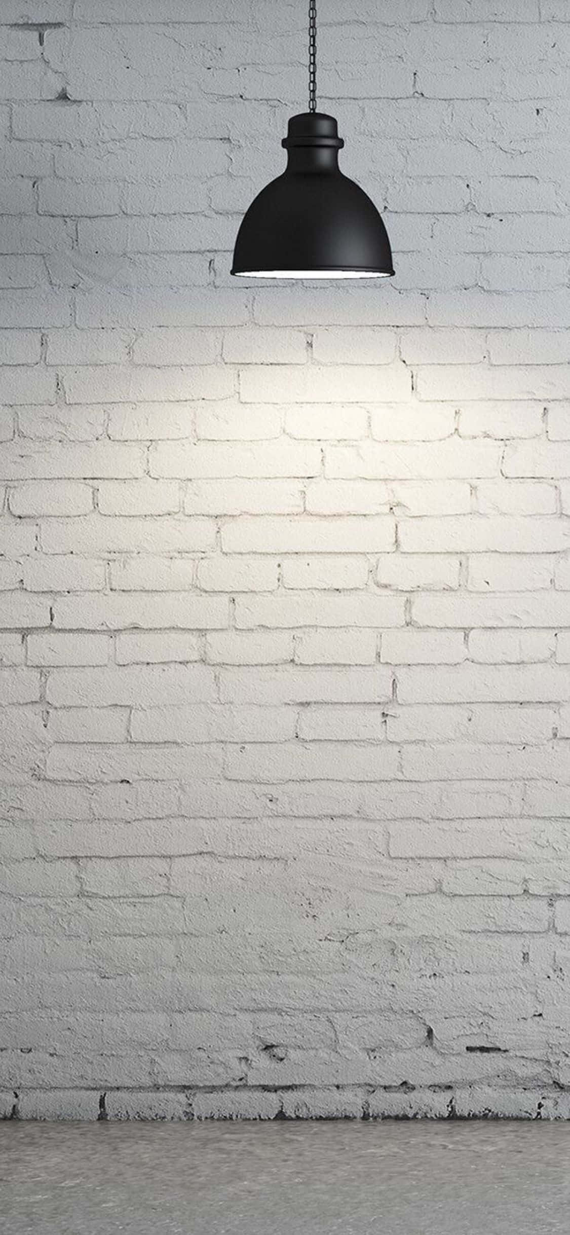 Fondo minimalista de pared de ladrillos blanca para iPhone X Fondos de pantalla