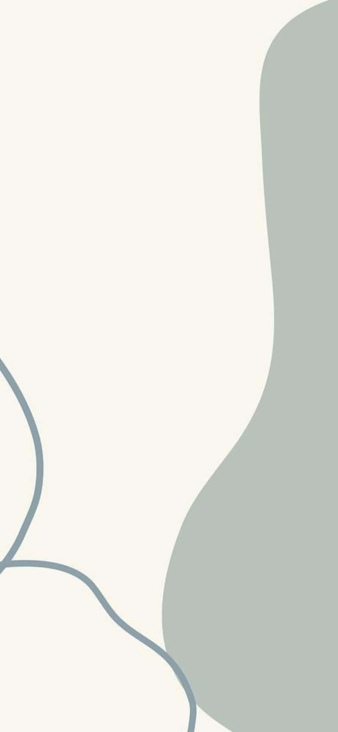 Fondo minimalista verde claro para iPhone X Fondos de pantalla