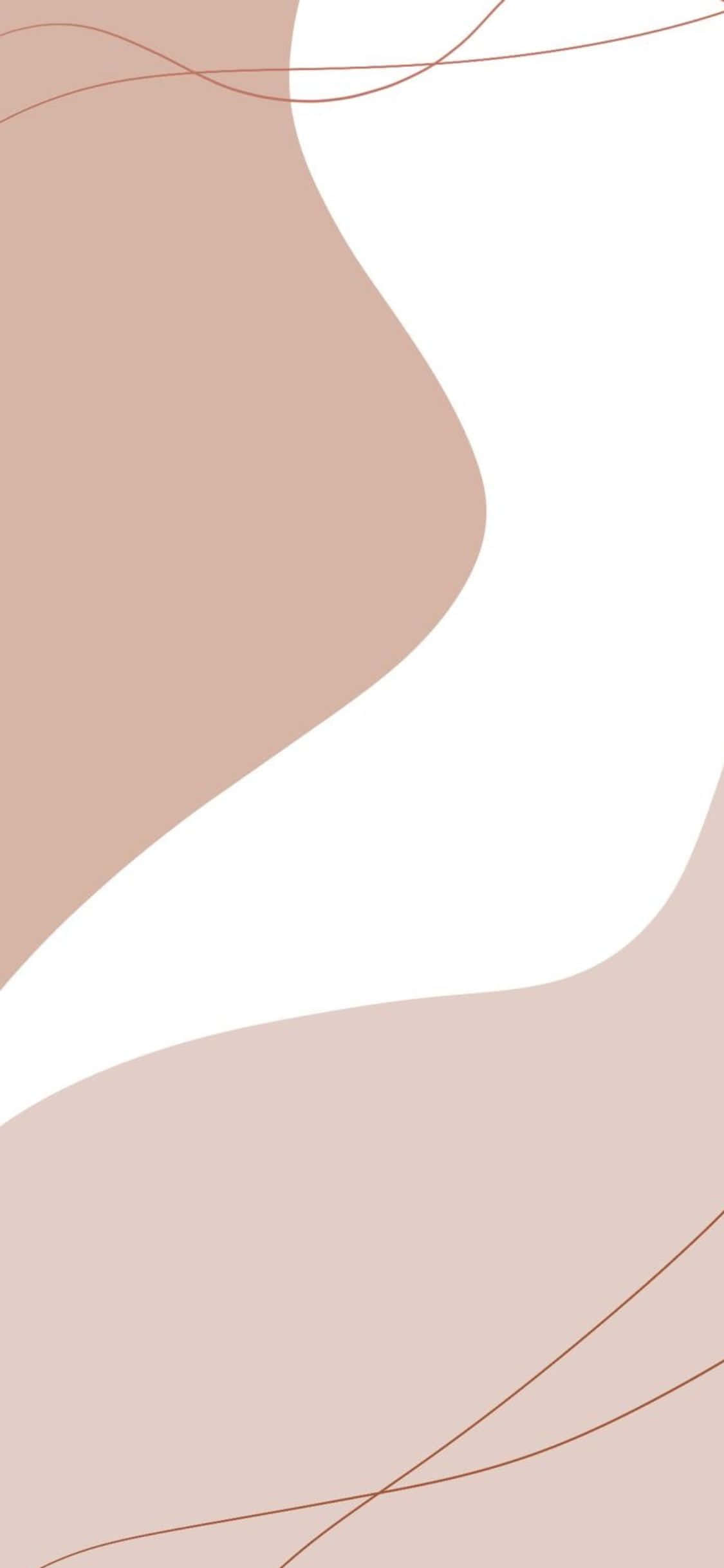 Fondo Minimalista Beige para iPhone X Fondos de pantalla