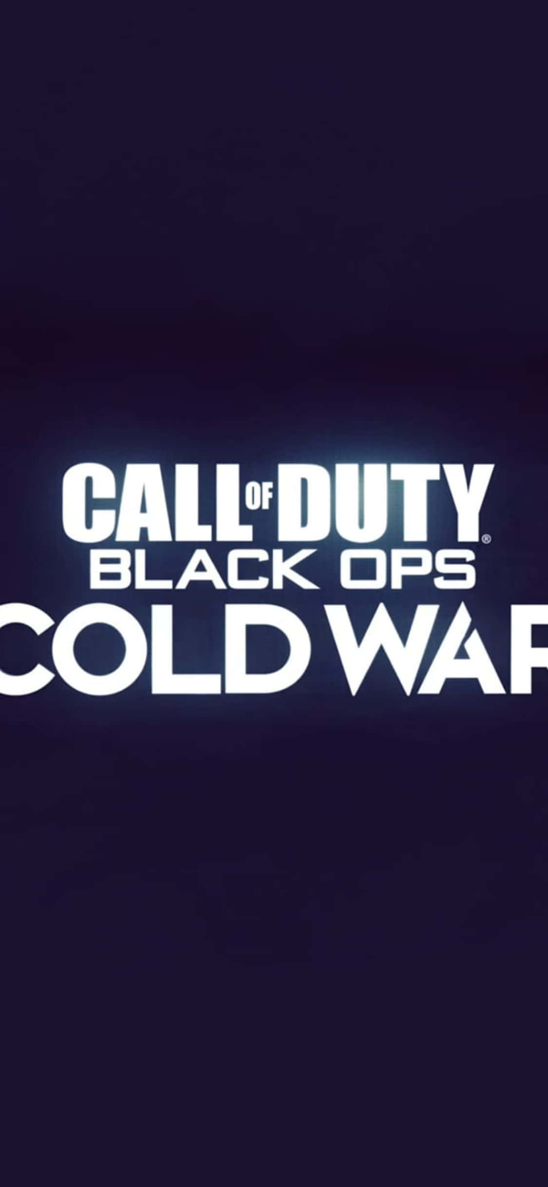 Fondo minimalista de iPhone X Call of Duty Black Ops Cold War Fondos de pantalla