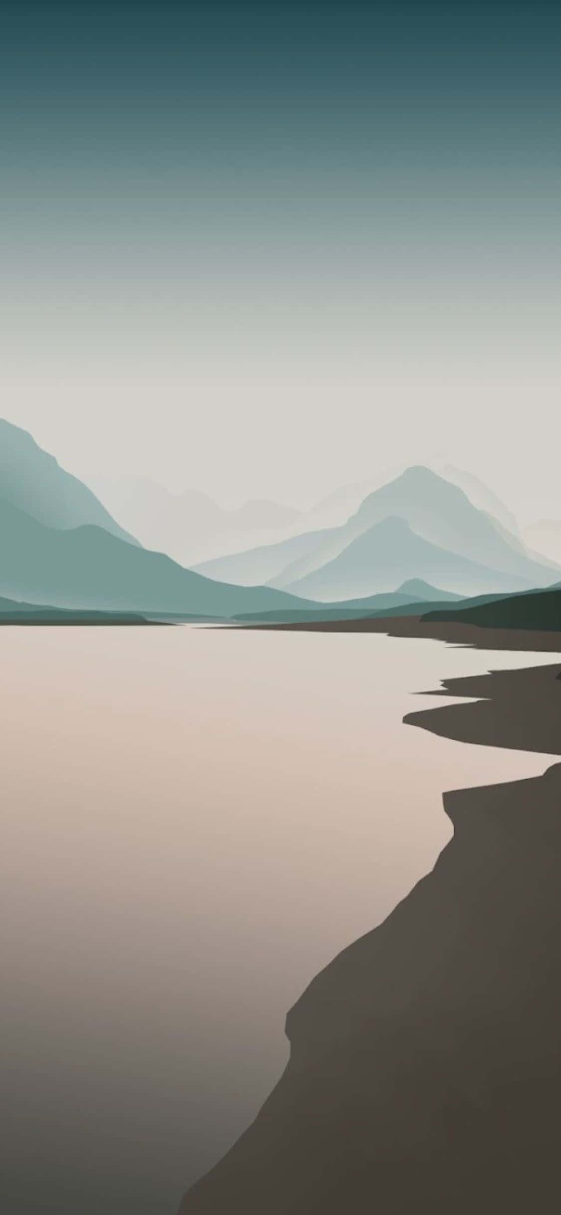 Fondo minimalista elegante para iPhone X Fondos de pantalla