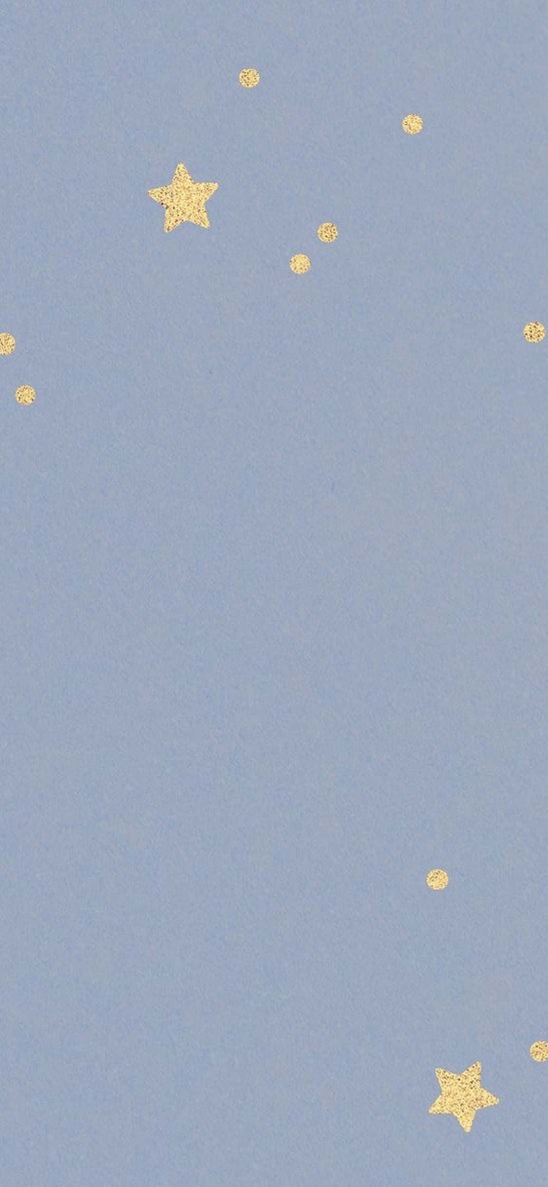 Fondo minimalista gris con estrellas para iPhone X Fondos de pantalla