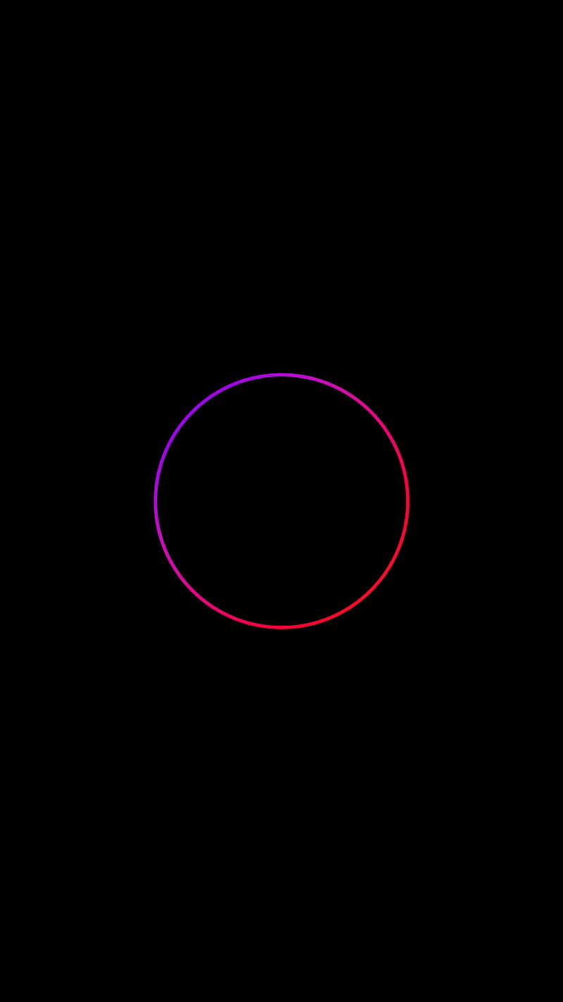 Fondo Negro con Círculo Pixel 3xl OLED Fondos de pantalla