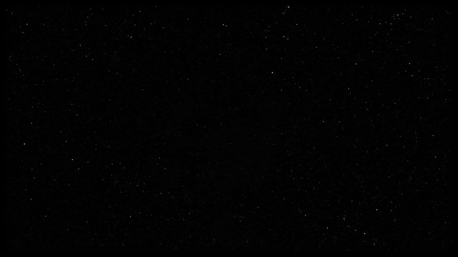 Fondo Negro Estético con Estrellas del Espacio Fondos de pantalla