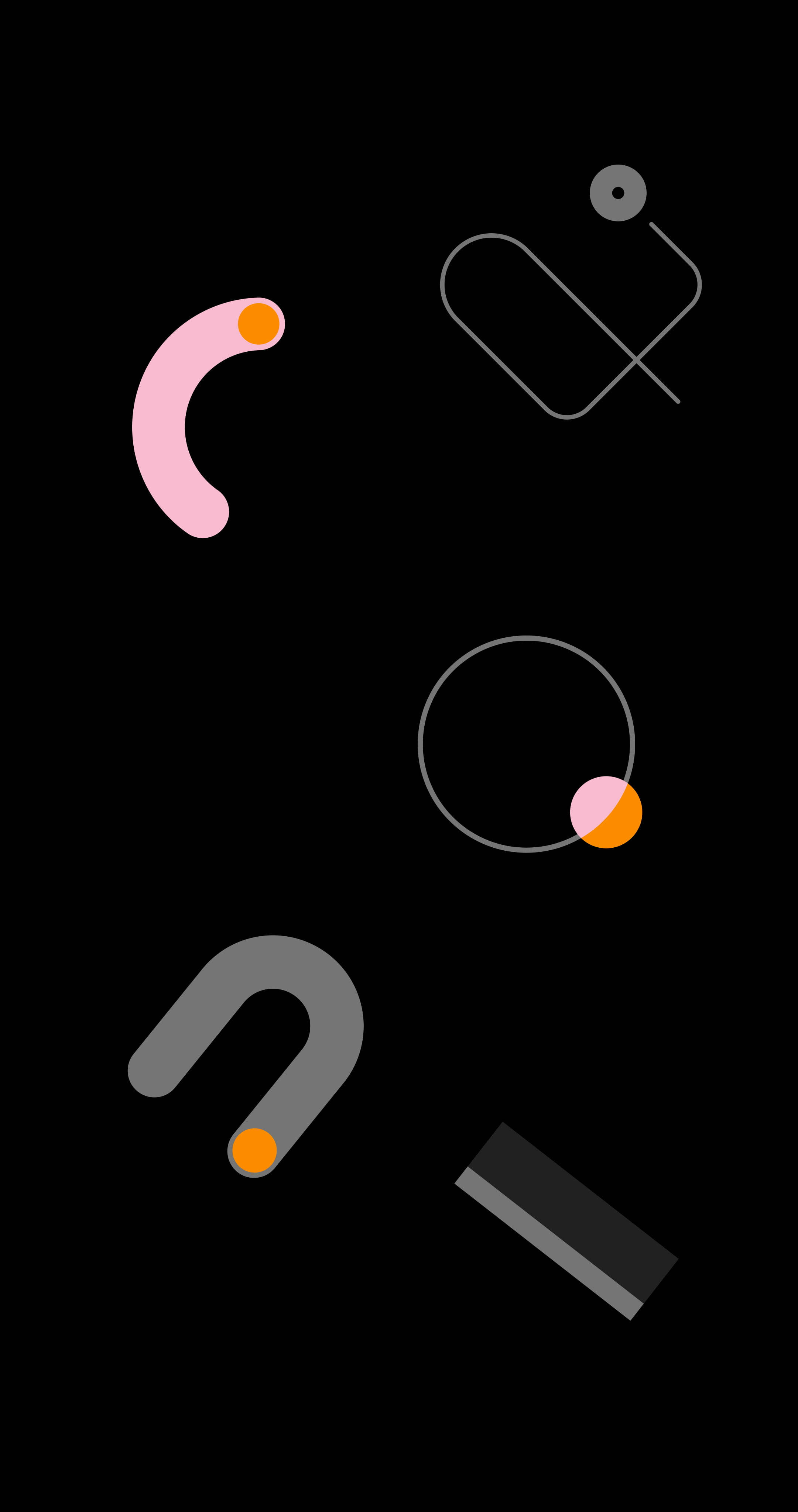 Fondo Negro Gráfico de Google Pixel 4 Fondos de pantalla