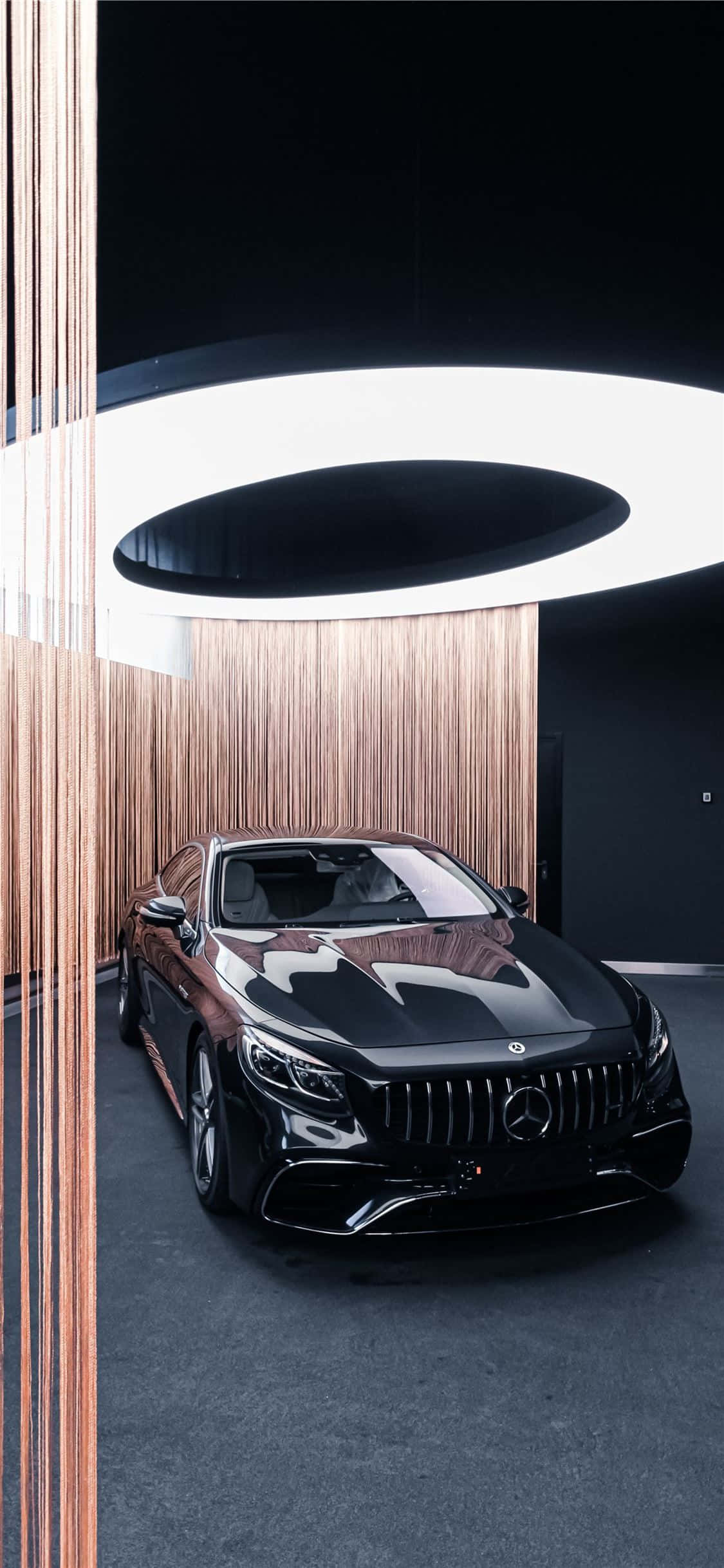 Fondo Showroom Negro iPhone Xs Mercedes Amg Fondos de pantalla