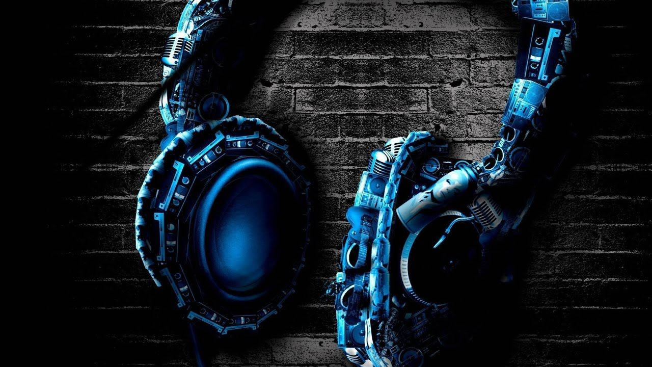 Fondo para Chromebook de Auriculares Azul Metálico Fondos de pantalla