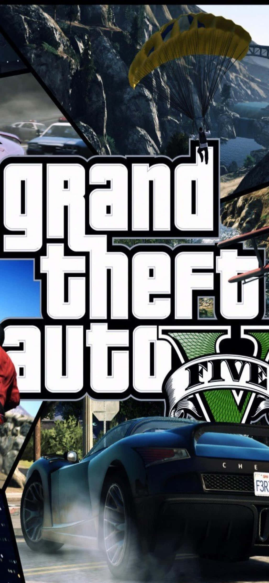 Fondo para iPhone X de Grand Theft Auto V en Vehículo Fondos de pantalla