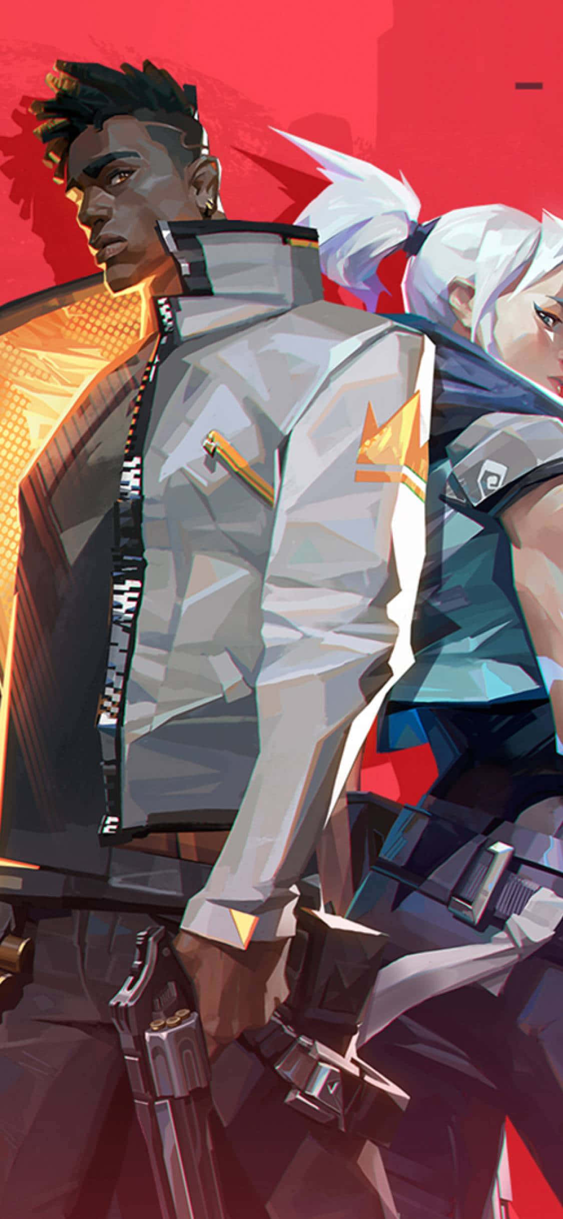 Fondo Phoenix y Jett iPhone X Valorant Fondos de pantalla