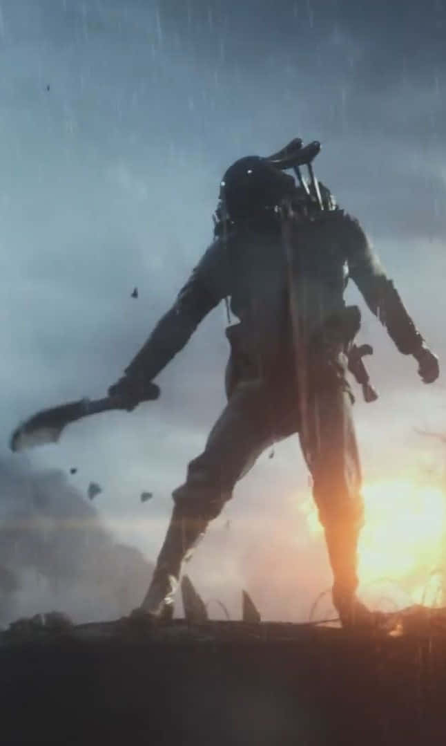 Fondo Pixel 3xl Battlefield 1 Soldado Empuñando un Cuchillo Fondos de pantalla