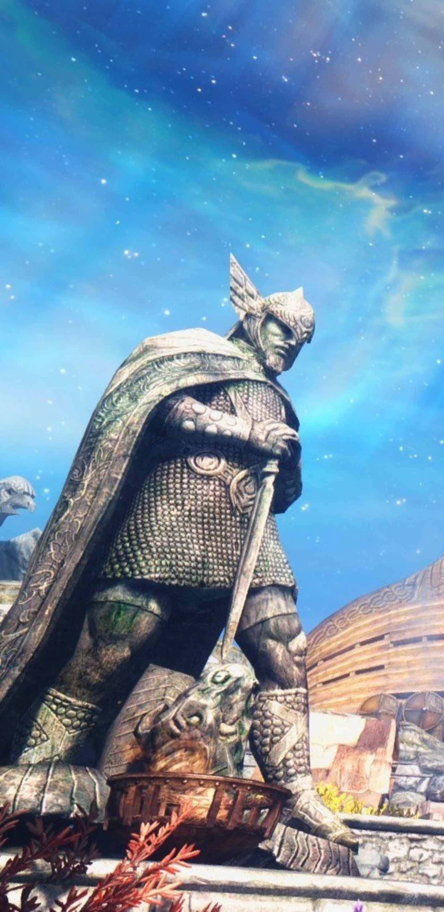 Fondo Pixel 3xl The Talos Principle: Estatua de Talos bajo el sol Fondos de pantalla