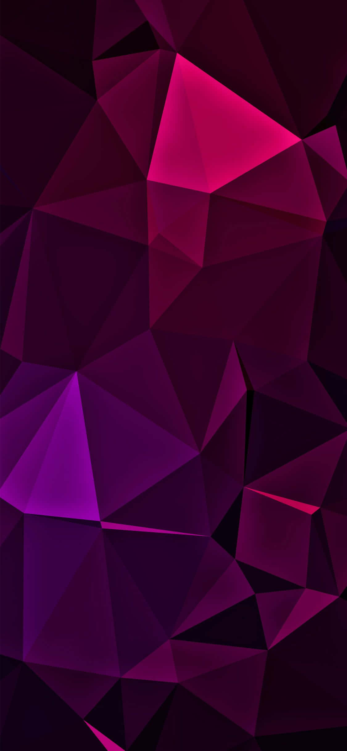 fondo poligonal morado y negro Fondos de pantalla