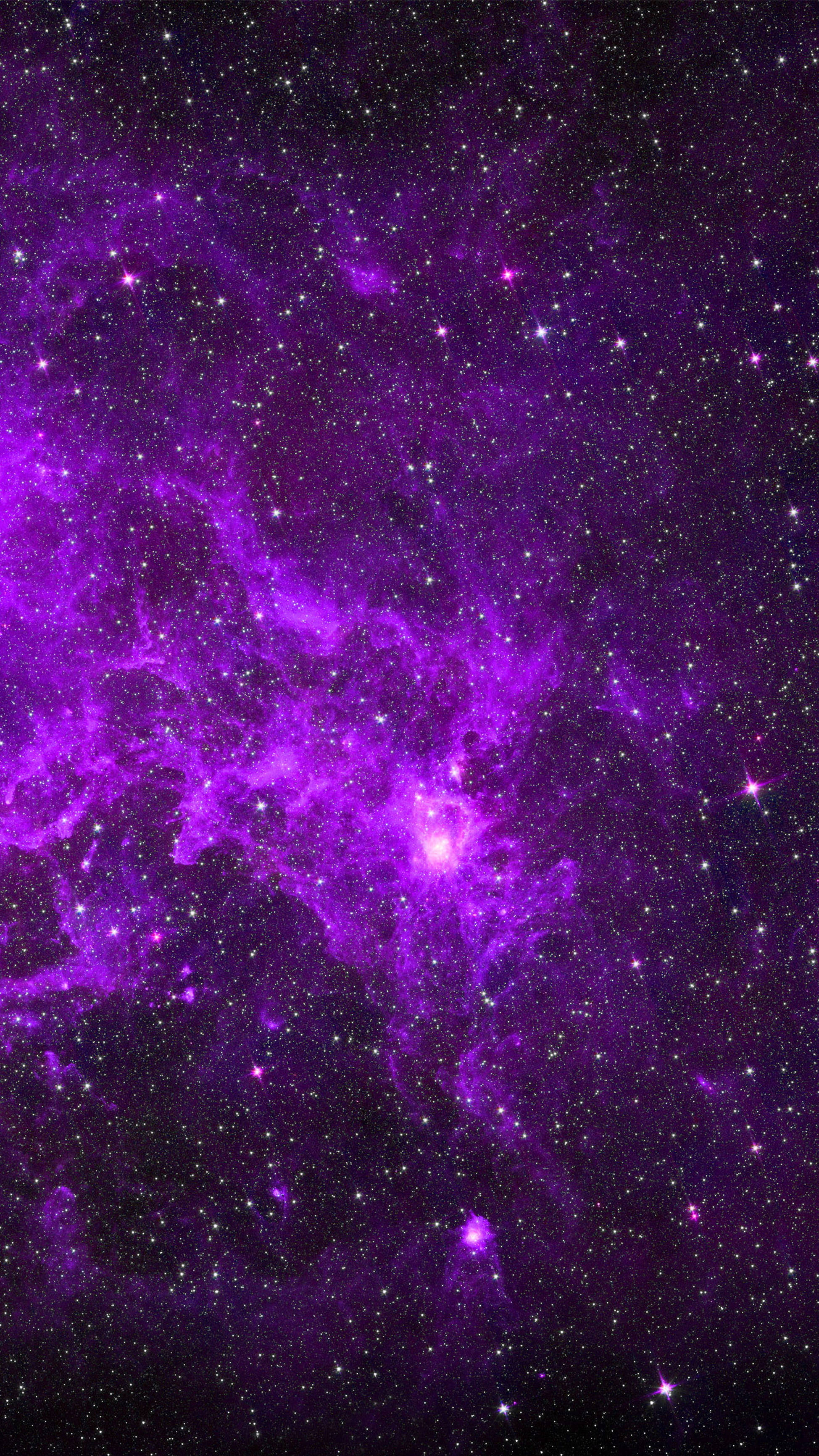 Fondo Púrpura Espacial 4K para Teléfono Fondos de pantalla