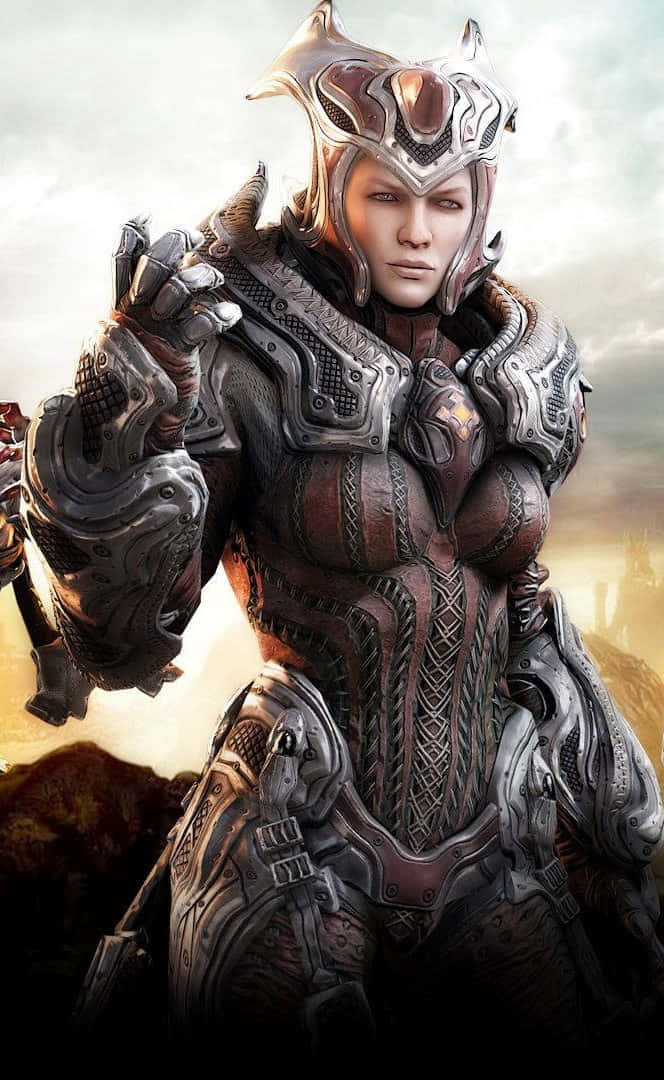 Fondo Queen Myrrah iPhone XS Gears Of War 5 Fondos de pantalla