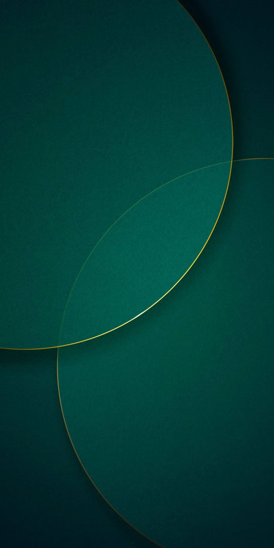 Fondo Redmi 9 líneas circulares verde oscuro