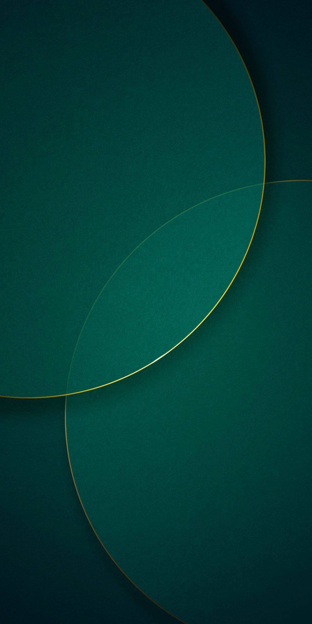 Fondo Redmi 9 con líneas circulares verde oscuro Fondos de pantalla